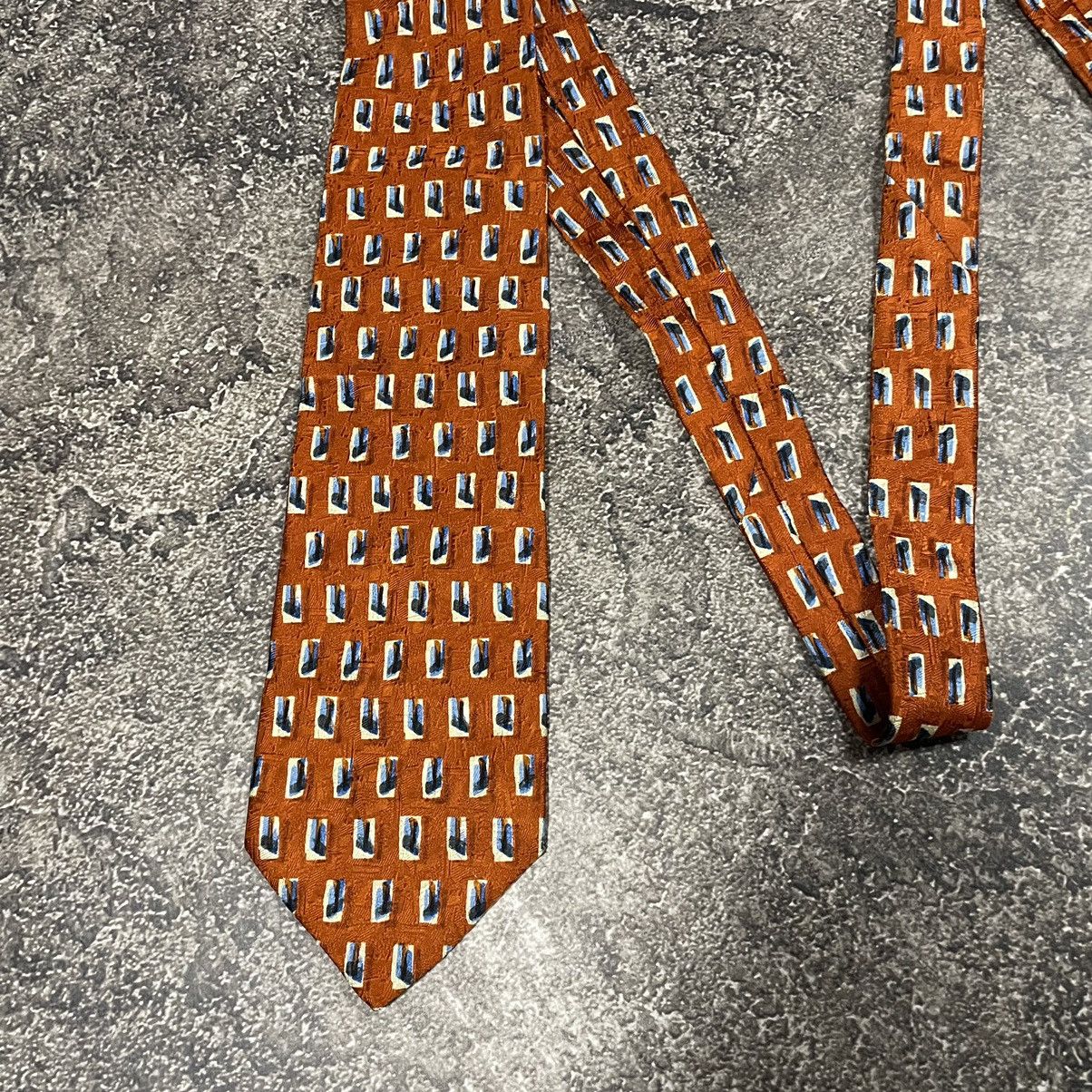 Ermenegildo Zegna × Vintage Rare Vintage Ermenedildo Zegna Tie 90’s Size ONE SIZE - 9 Thumbnail