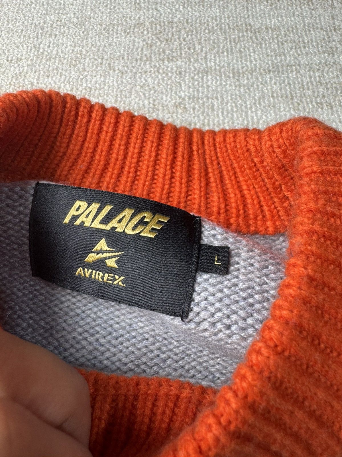 Avirex × Palace Avirex knit Size US L / EU 52-54 / 3 - 3 Thumbnail