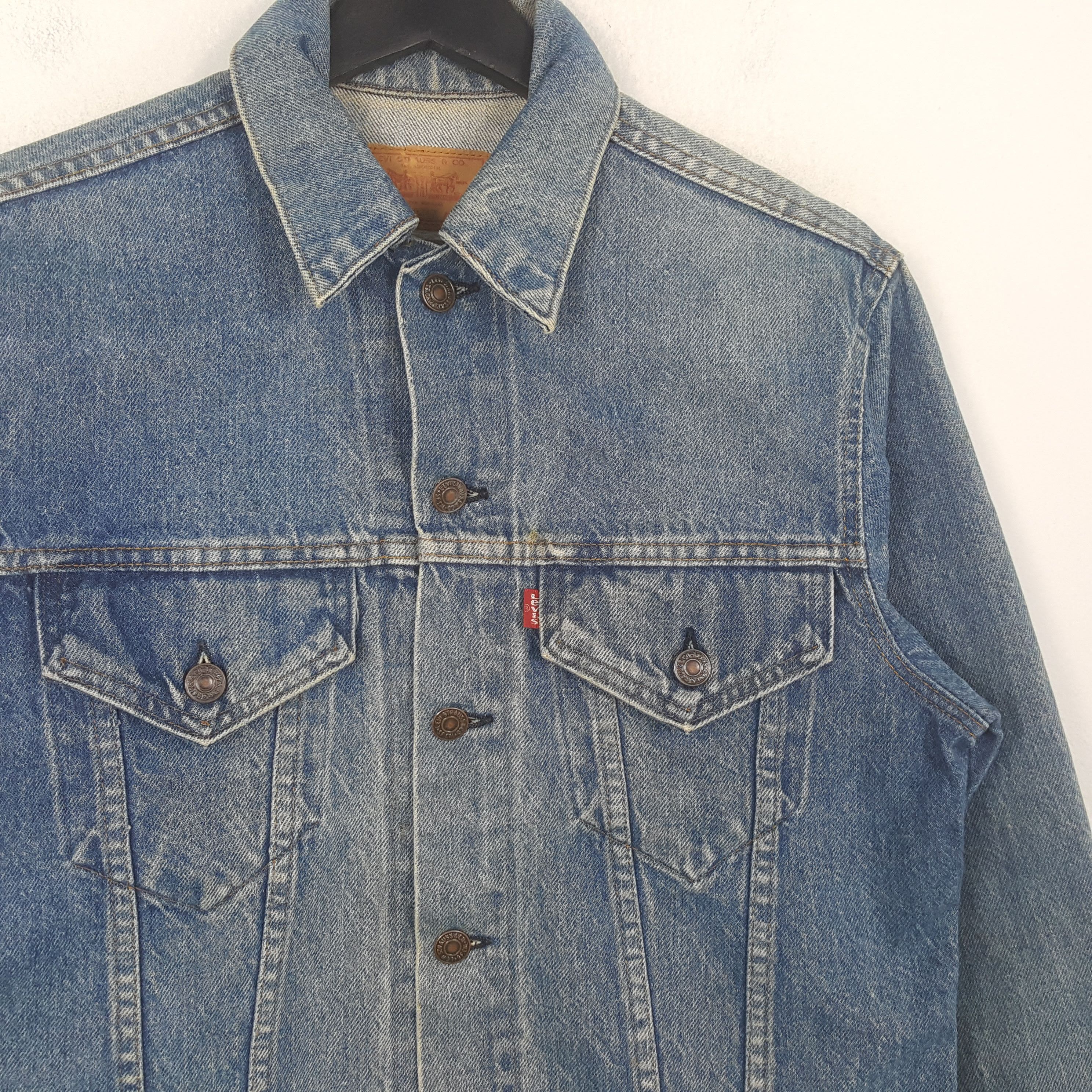Levi's Levis Fashion Style Denim Jacket RR25 Size US S / EU 44-46 / 1 - 2 Thumbnail