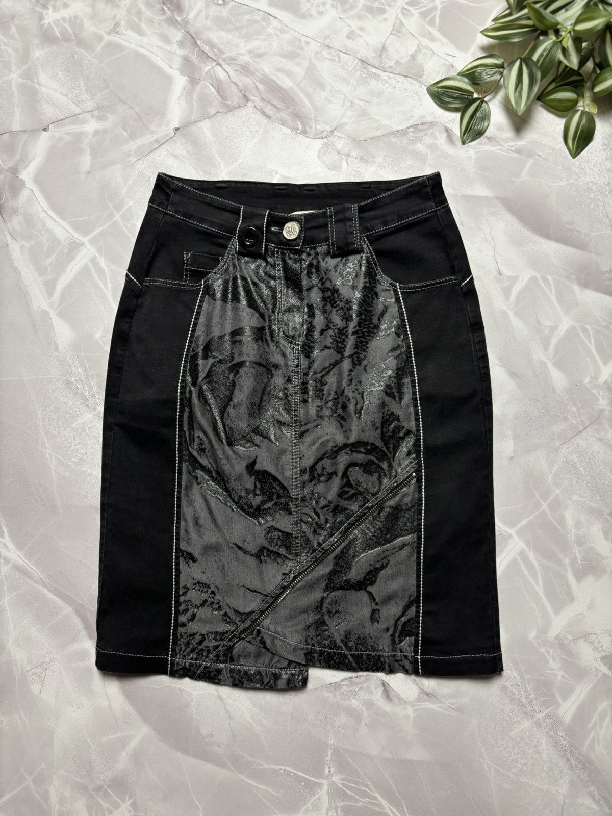 Elisa Cavaletti Elisa Cavaletti Art Patchwork 2-Piece Set Black Womens XS/S Size S / US 4 / IT 40 - 18 Thumbnail