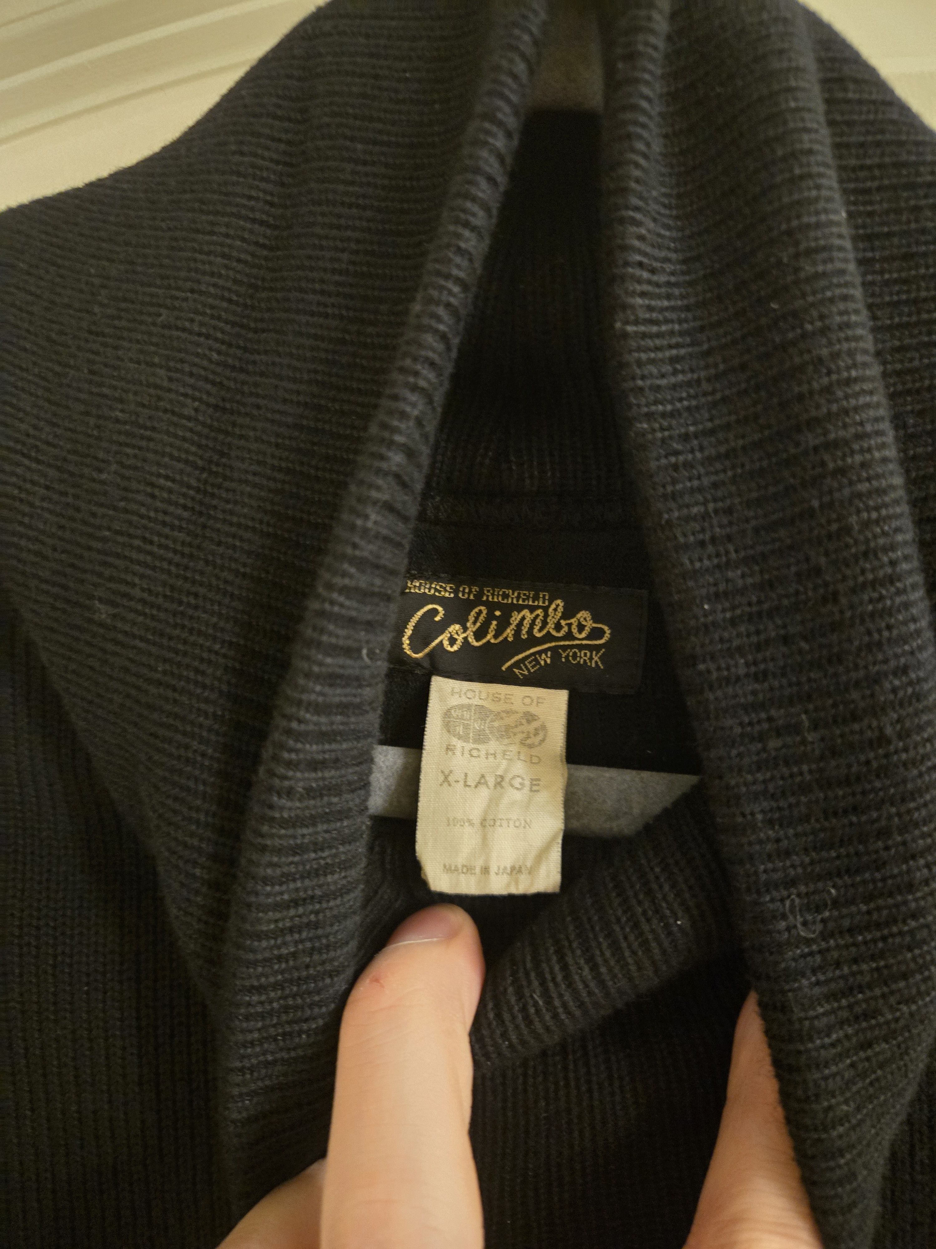 COLIMBO Newkirk Turtleneck Thermal Shirt (BLACK) Size US XL / EU 56 / 4 - 3 Thumbnail