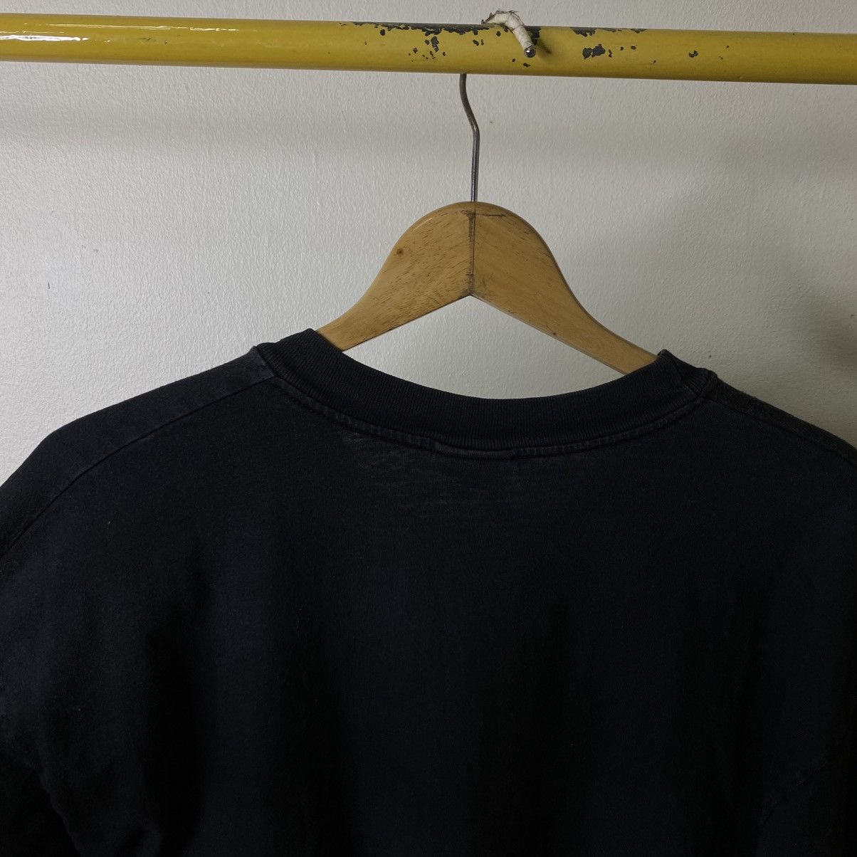Champion 1990s Champion Faded Black Blank T Shirt Size US XL / EU 56 / 4 - 7 Thumbnail