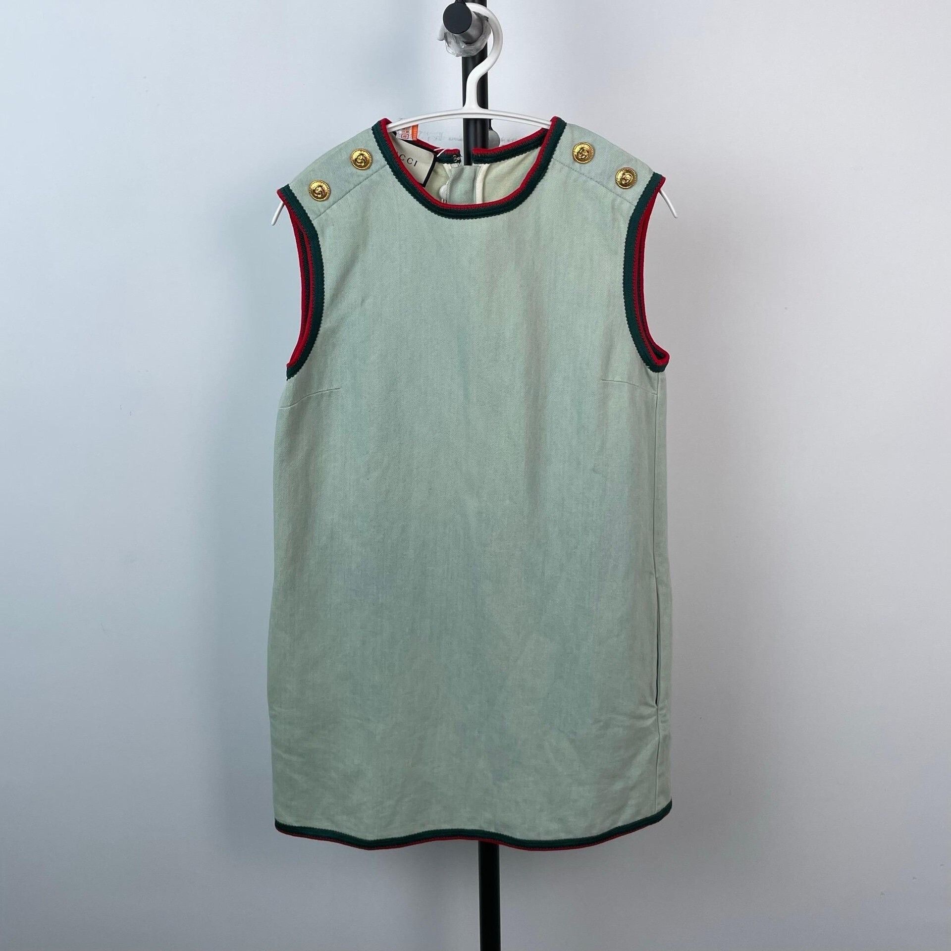 Gucci Gucci Denim Dress Size 38 Size S / US 4 / IT 40 - 1 Thumbnail
