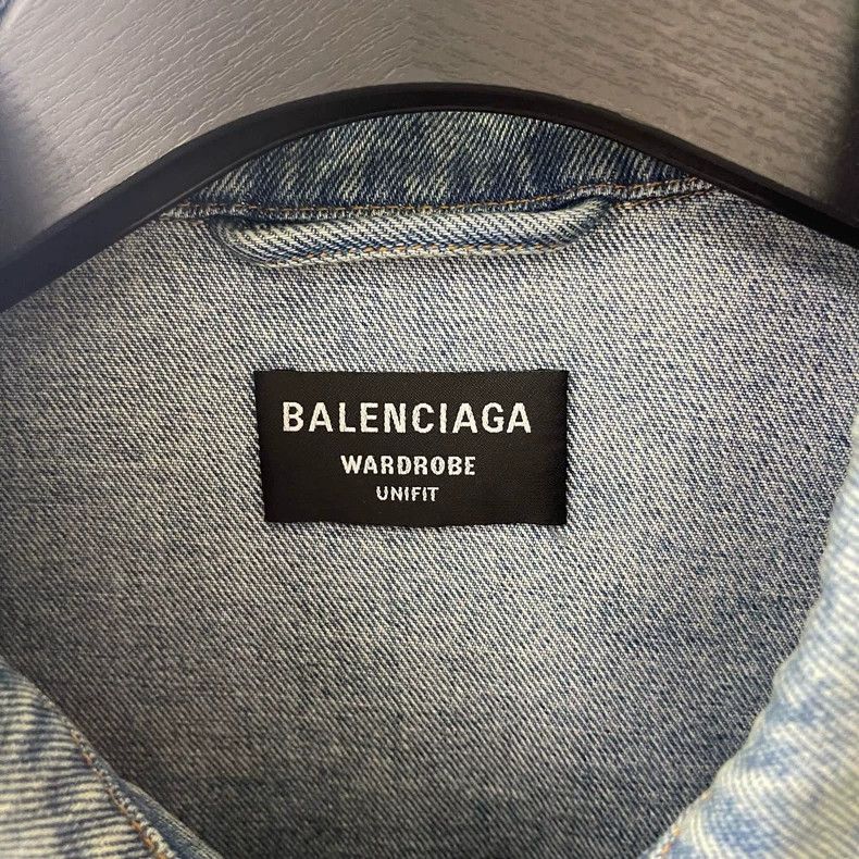 Balenciaga Balenciaga Blue denim jacket, size XS Size US XS / EU 42 / 0 - 4 Thumbnail