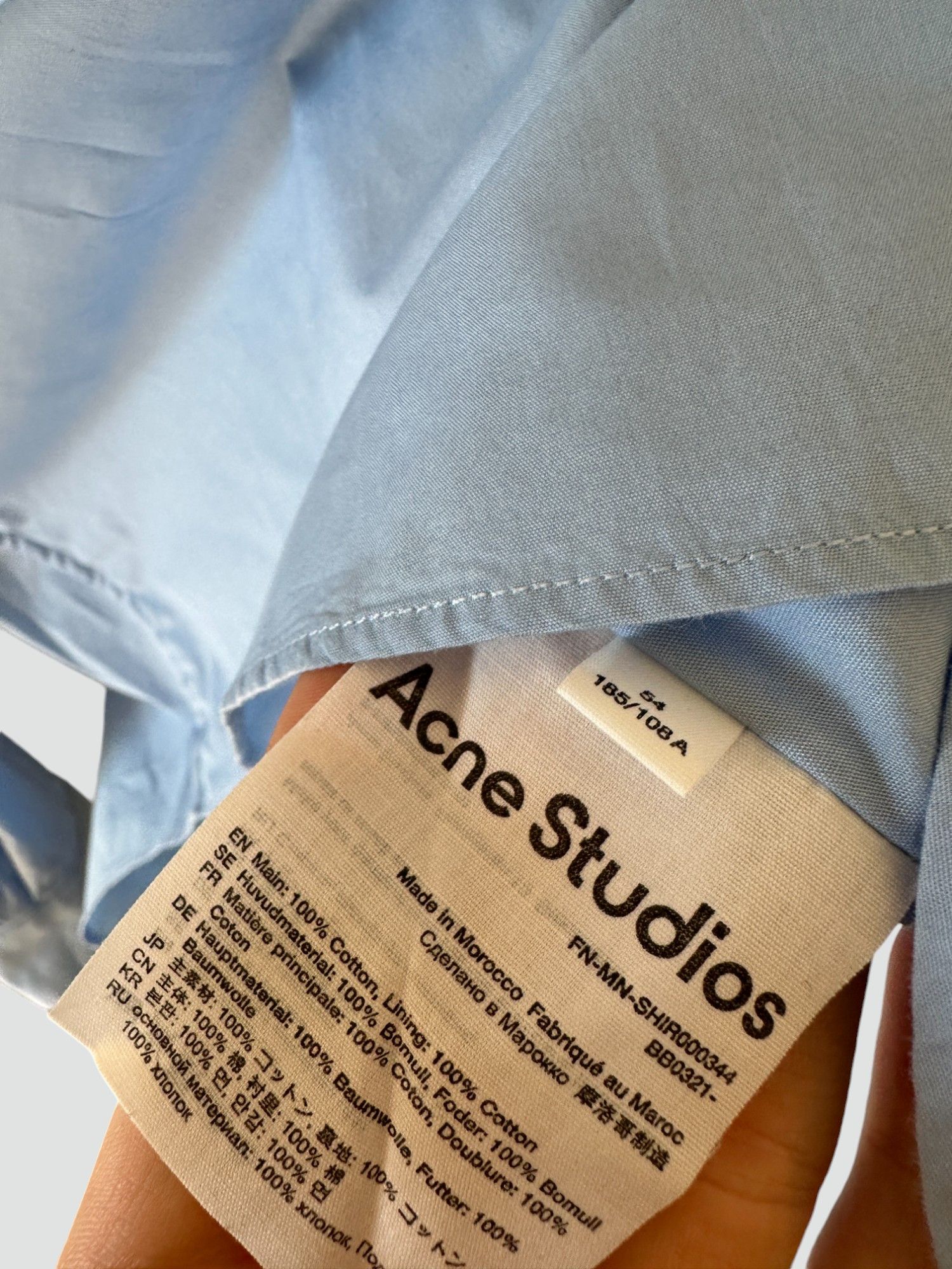 Acne Studios Acne Studios Overshirt Size US XXL / EU 58 / 5 - 4 Thumbnail