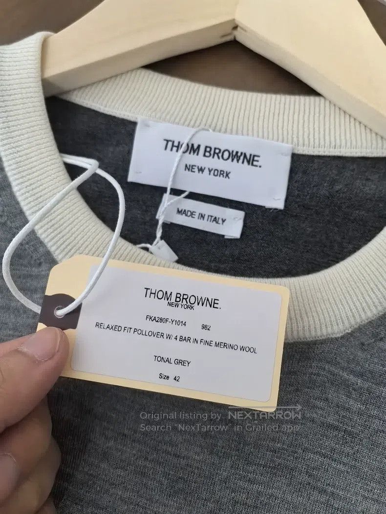 Thom Browne Thom Browne Wool sweater Size US XS / EU 42 / 0 - 2 Thumbnail