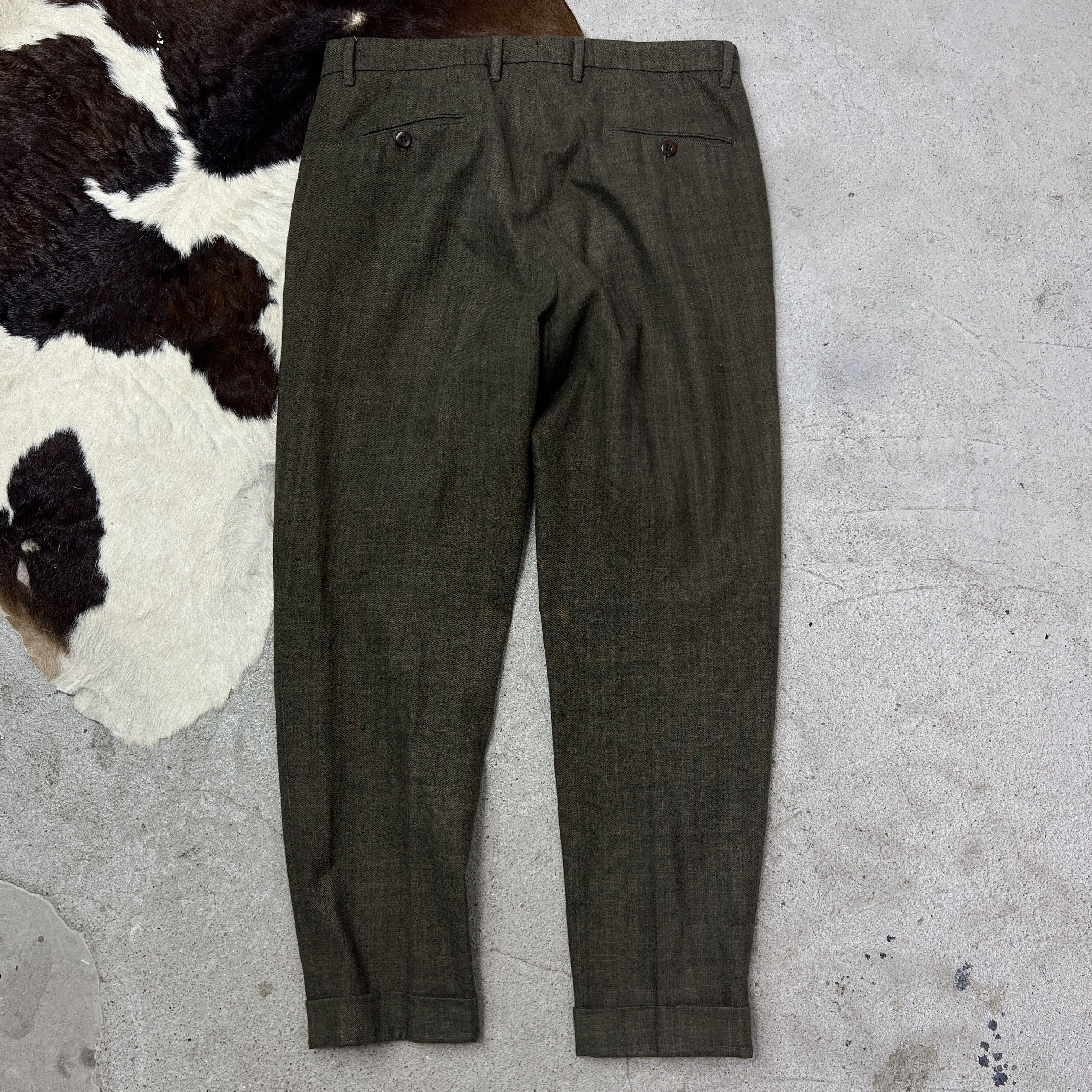 Vintage Vintage Casual Elective Made in Italy Sartorial Pants Y2K Size US 33 - 7 Thumbnail