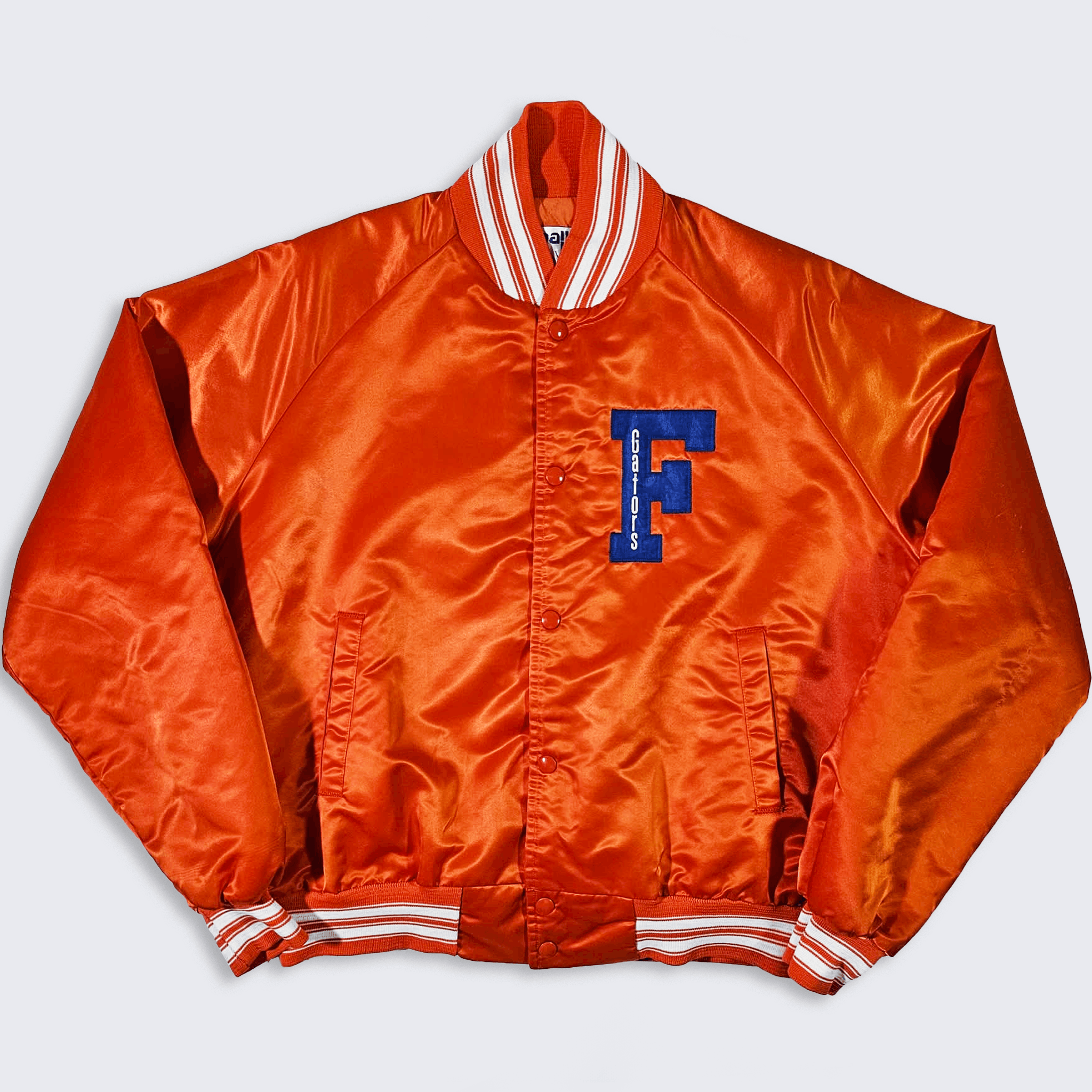 Chalk Line Florida Gators Vintage 80s Chalk Line Satin Bomber Jacket Size US L / EU 52-54 / 3 - 2 Thumbnail