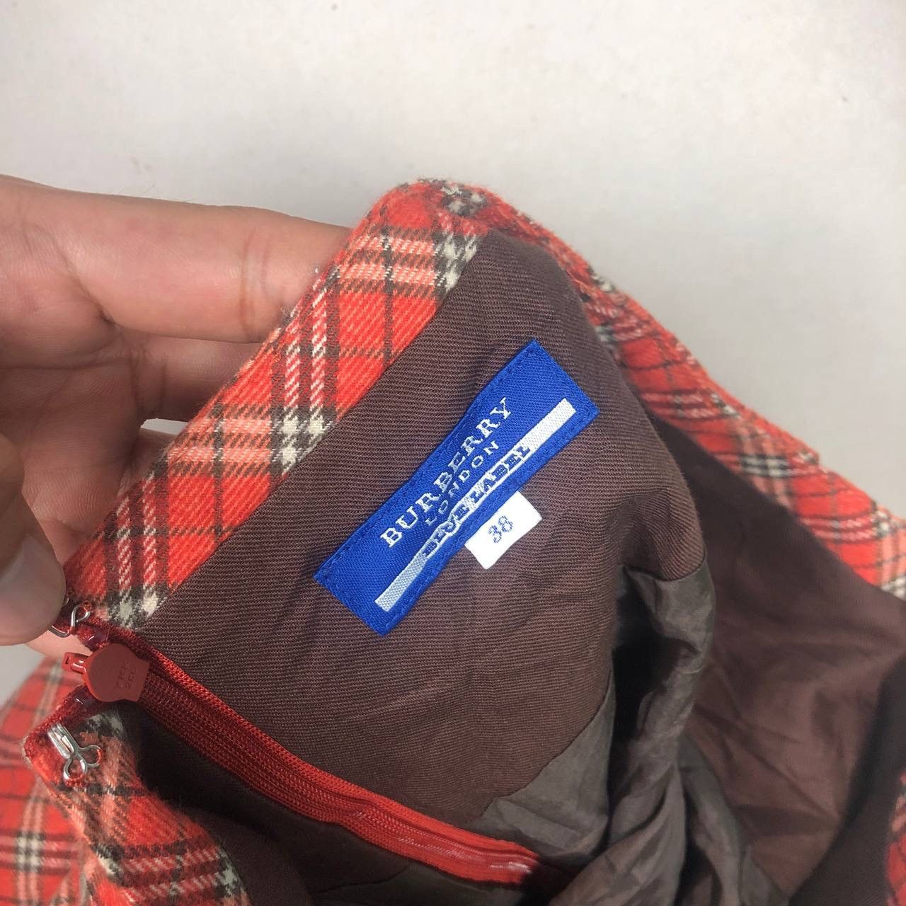 Burberry Burberry Nova Check Print Mini Skirt Size 26" / US 2 / IT 38 - 6 Thumbnail