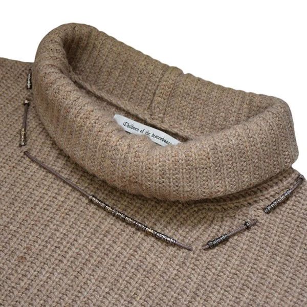 Children of the discordance AW21 Oversized Changeover High Neck Knit Sweater Size US S / EU 44-46 / 1 - 3 Thumbnail