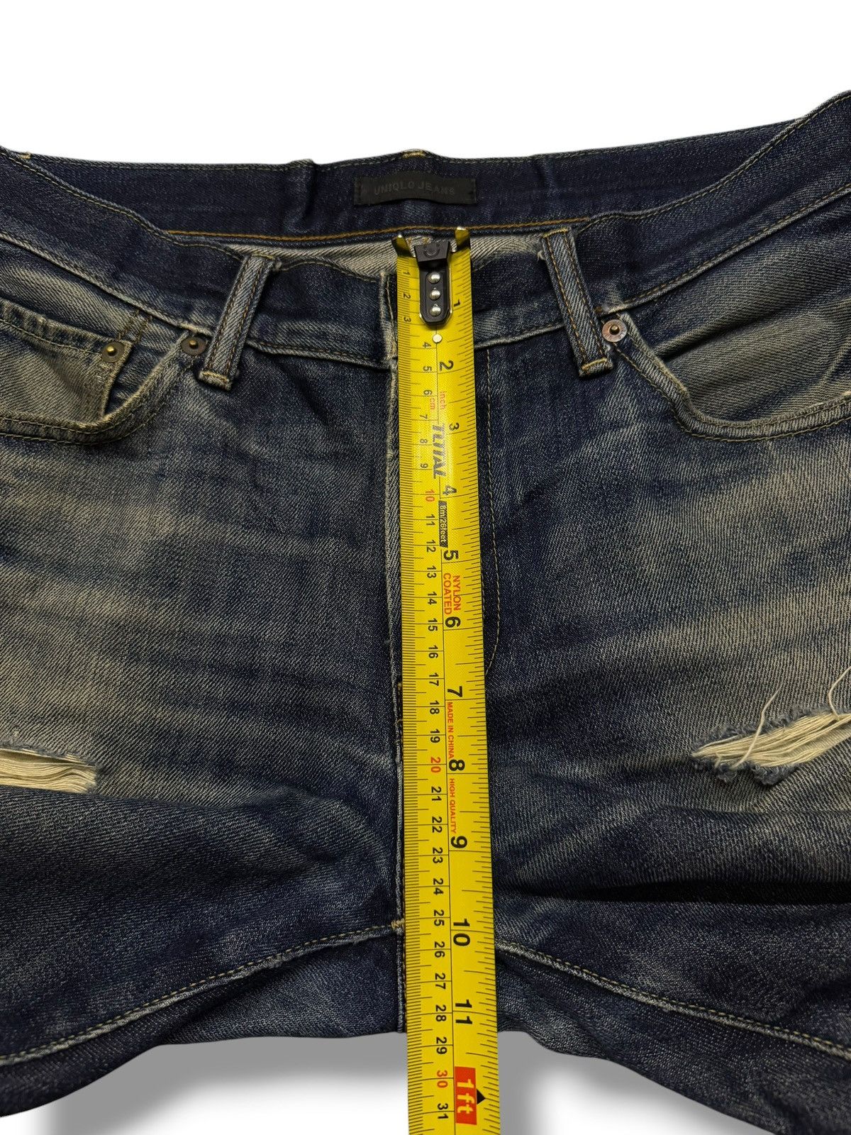 Uniqlo Vintage UNIQLO Jeans Regular Straight Kaihara Denim| Size 31 Size US 31 - 15 Thumbnail