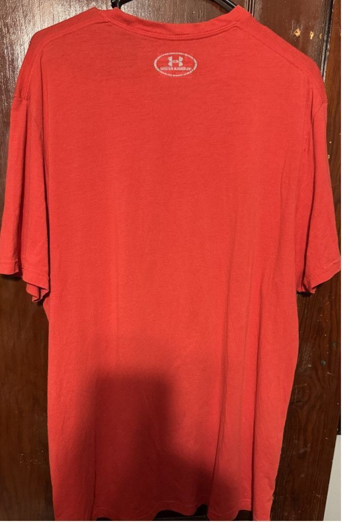 Under Armour Houston Astros Under Armour Short Sleeve T-Shirt Men's L Red Size US L / EU 52-54 / 3 - 2 Thumbnail