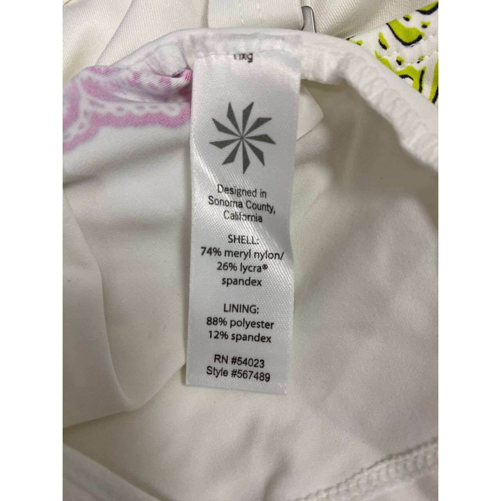 Athleta Athleta Underwire Lined Built Multiway Straps Top М A000043 Size M / US 6-8 / IT 42-44 - 6 Thumbnail