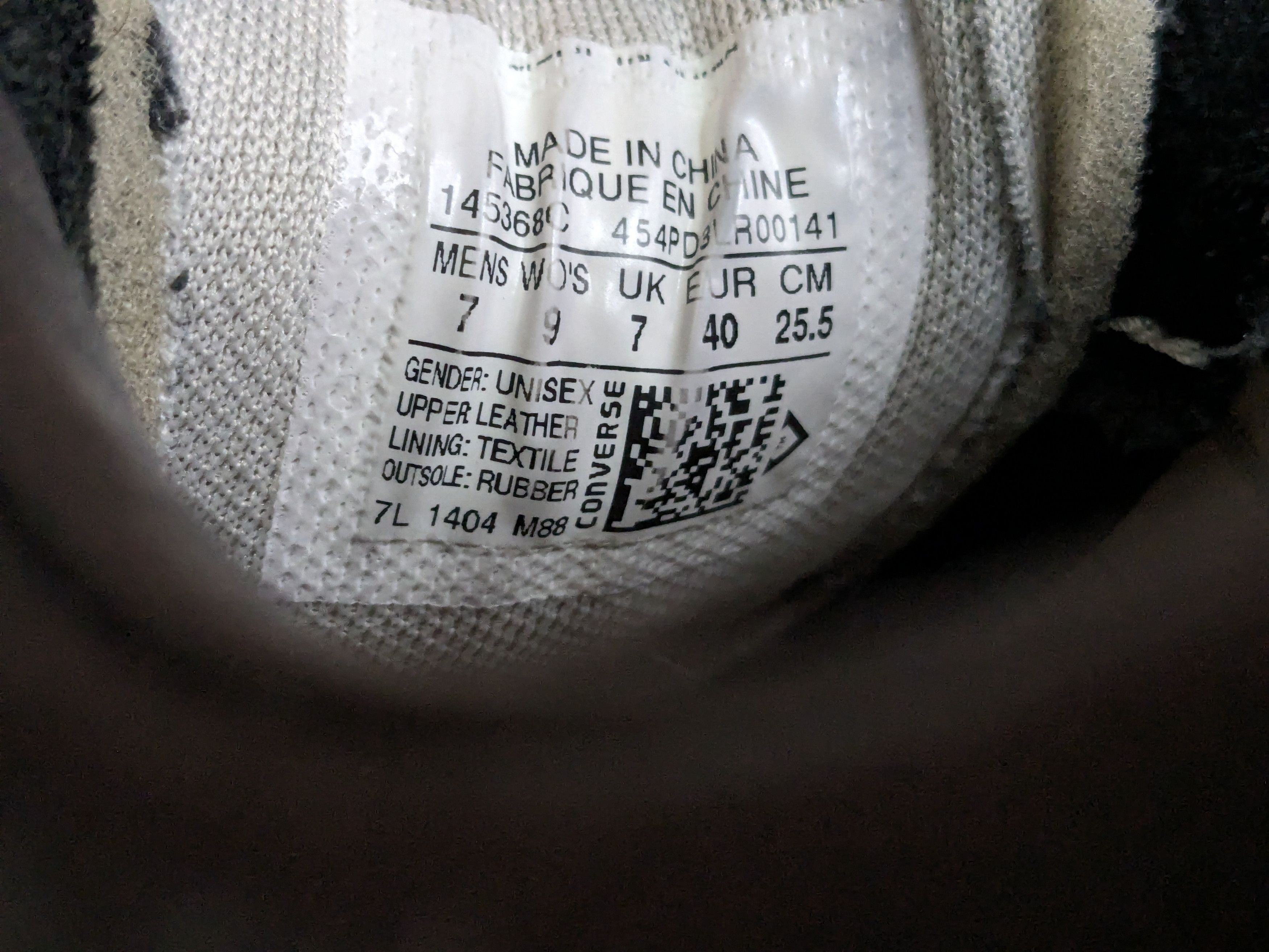 Converse Converse x John Varvatos One Star Low Black Turtledove Black Size US 7 / EU 40 - 7 Thumbnail