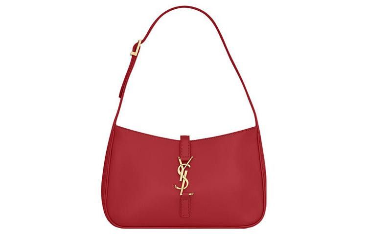 Saint Laurent Paris o1bcso1str1225 Size:OS/Le 5 A 7 In Smooth Leather in Red Size ONE SIZE - 1 Preview