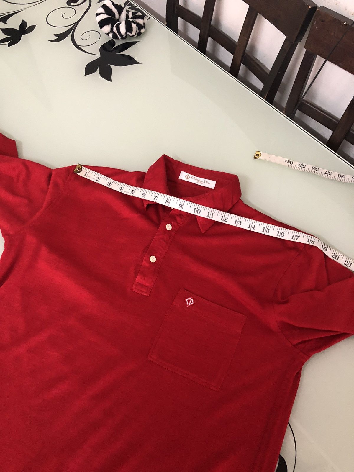 Christian Dior Monsieur Vintage 90s Christian Dior Sport Polo Long Sleeve Shirt Size US M / EU 48-50 / 2 - 13 Thumbnail