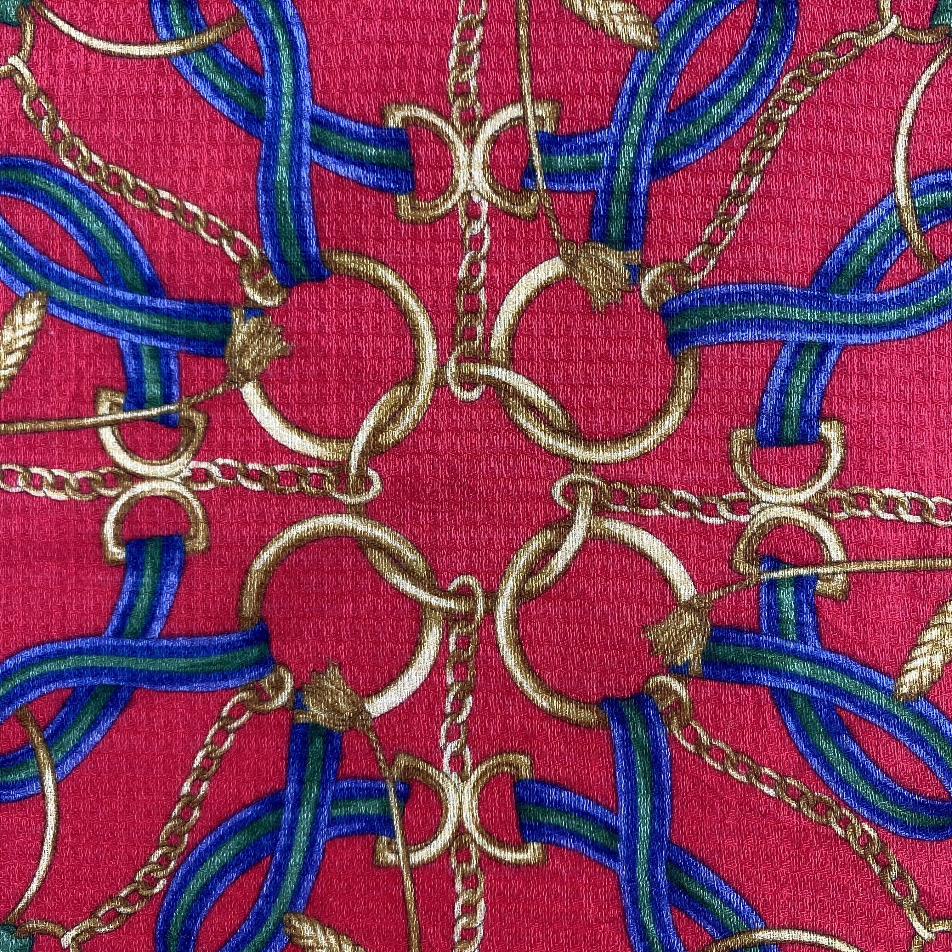 Celine × Vintage Celine Handkerchief / Neckerchief / Bandana-P1049 Size ONE SIZE - 4 Thumbnail