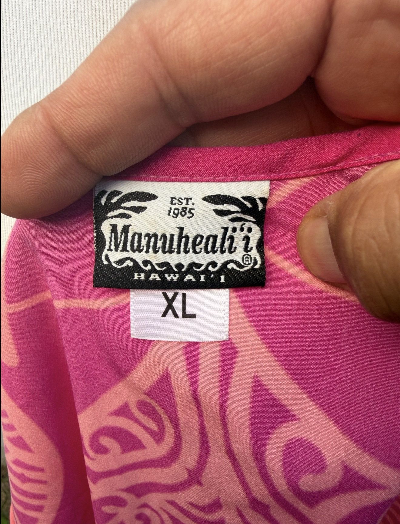 Other PreOwned Manuhealii Hawaiian Blouse Multicolored Women's XL Size XL / US 12-14 / IT 48-50 - 5 Thumbnail