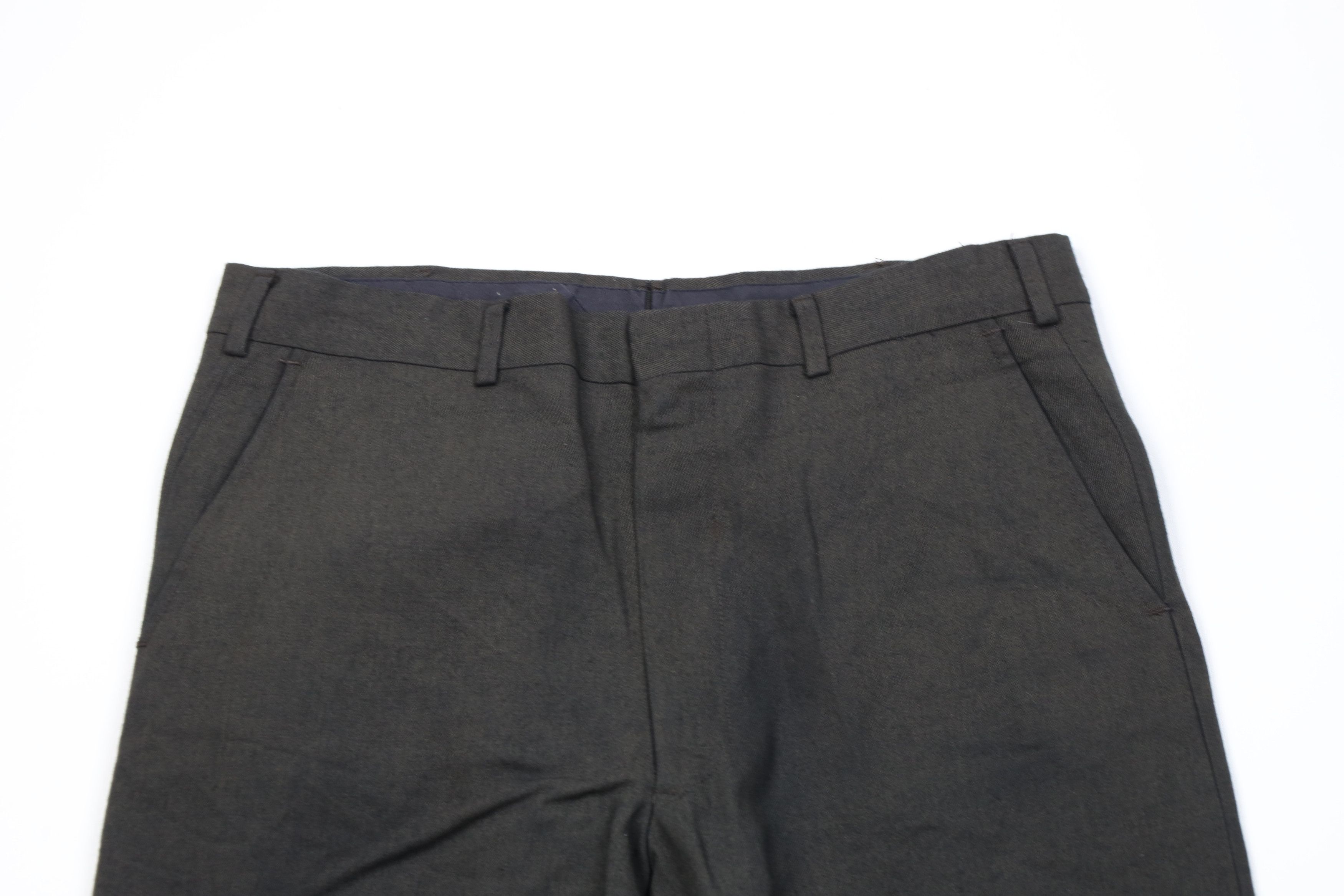 Vintage Vintage 50s Rockabilly Rayon Gabardine Chino Pants USA Size US 32 / EU 48 - 2 Thumbnail