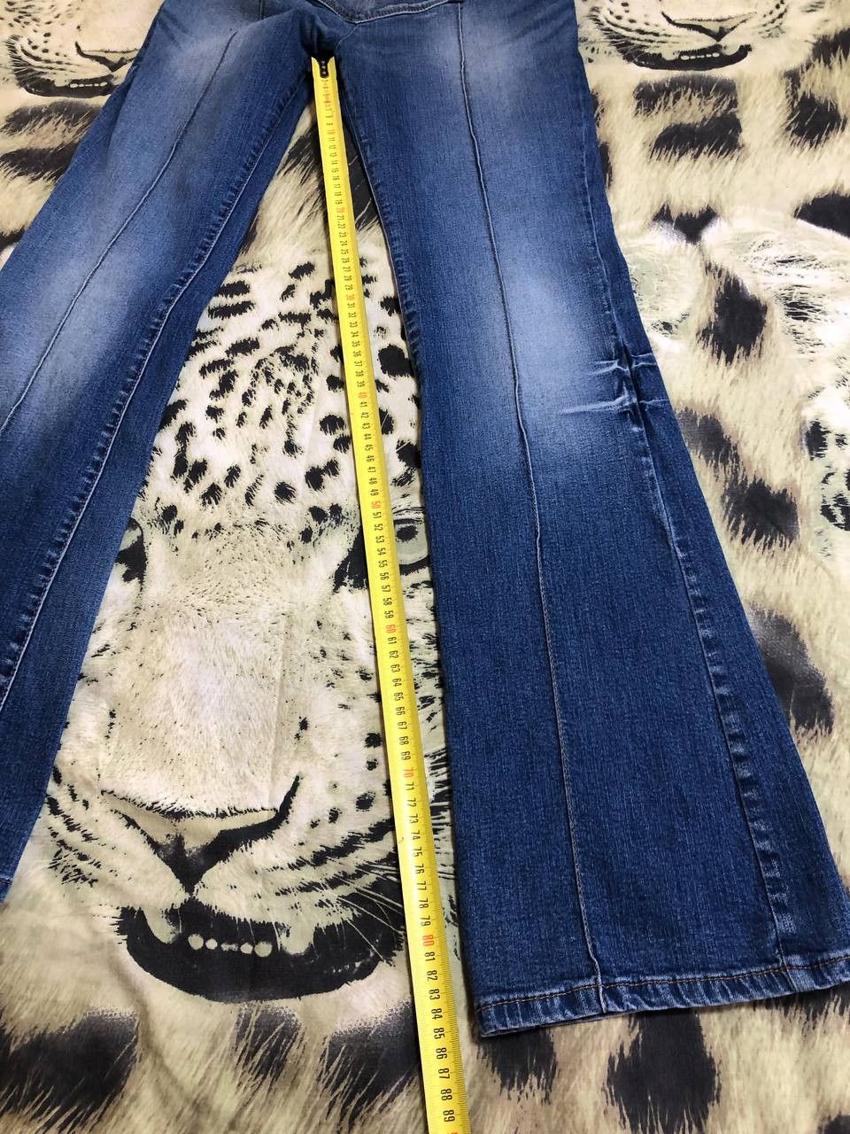Miss Sixty Vintage Y2K Low Rise Flare Jeans Miss Sixty Collection Italy Size 31" - 20 Thumbnail