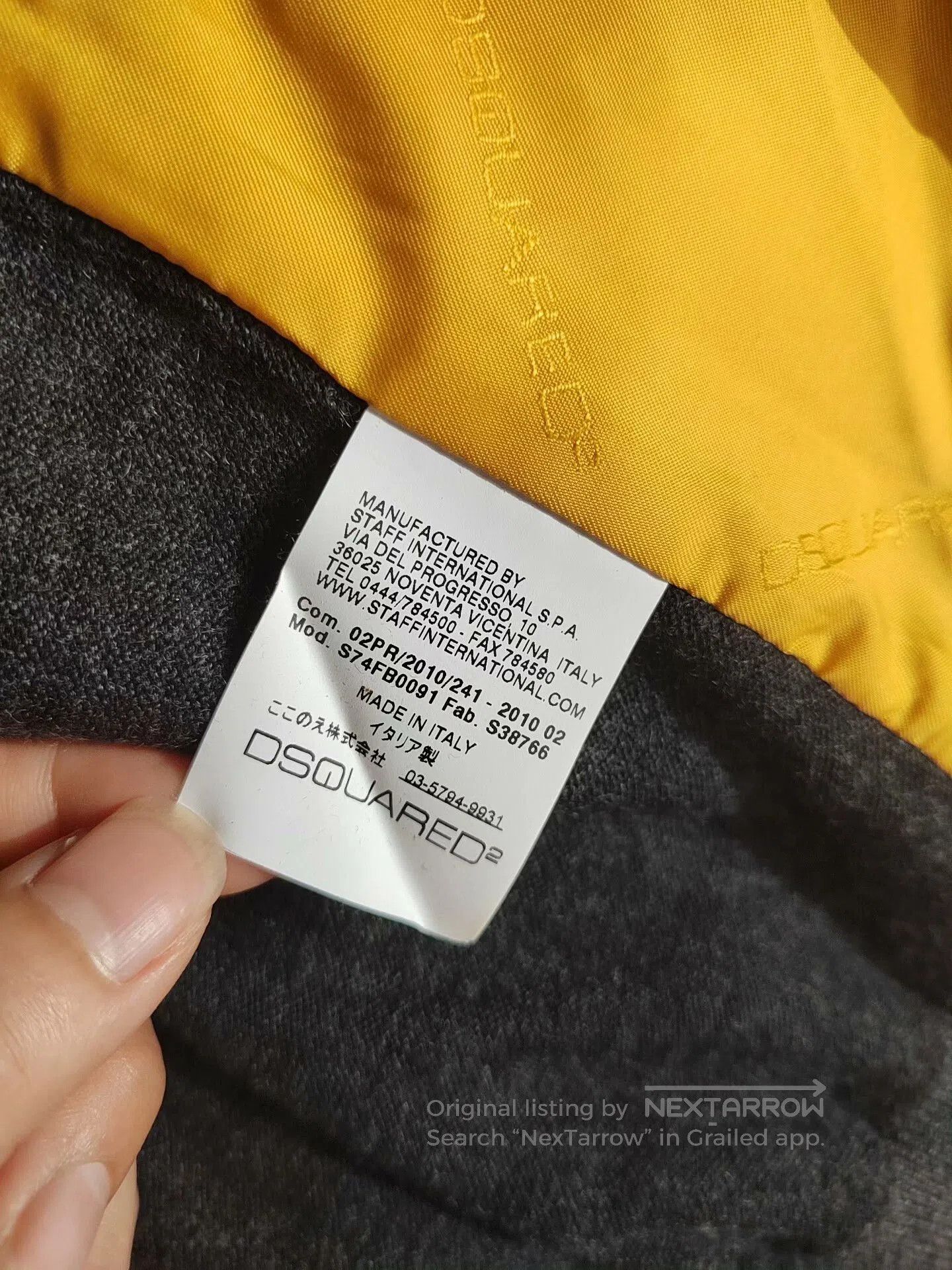 Dsquared2 DSQUARED2 Gray Wool Vest Made in Italy. Size US S / EU 44-46 / 1 - 6 Thumbnail