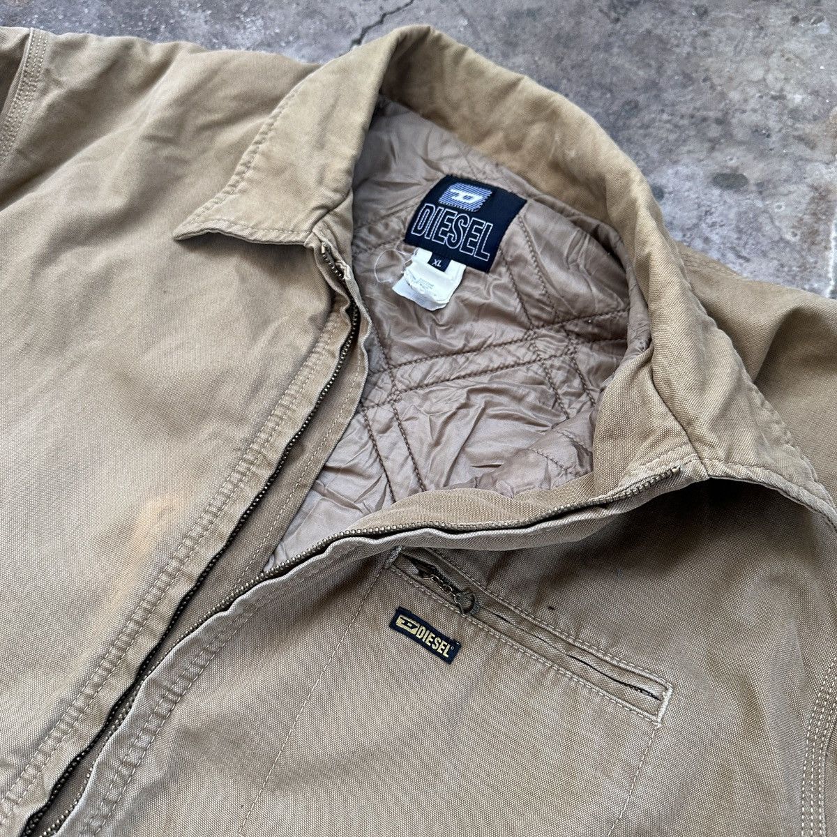 Diesel VINTAGE Y2K CROPPED DIesel MODULAR DETROIT BOMBER JACKET Size US XL / EU 56 / 4 - 9 Thumbnail