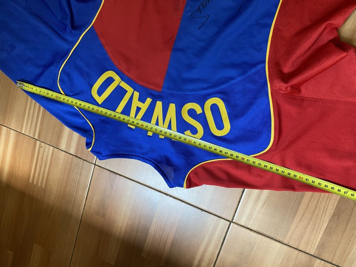 Nike × Vintage Nike 1893 BASEL 2004 2005 #8 Oswald JERSEY SOCCER SHIRT Size US XL / EU 56 / 4 - 17 Thumbnail