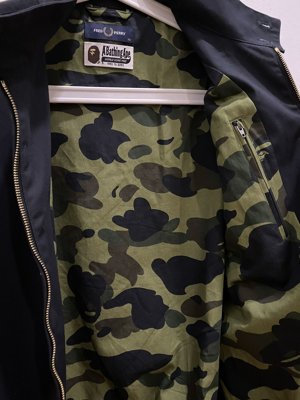 Bape × Fred Perry Bape x Fred Perry Harrington Jacket Size US S / EU 44-46 / 1 - 7 Thumbnail