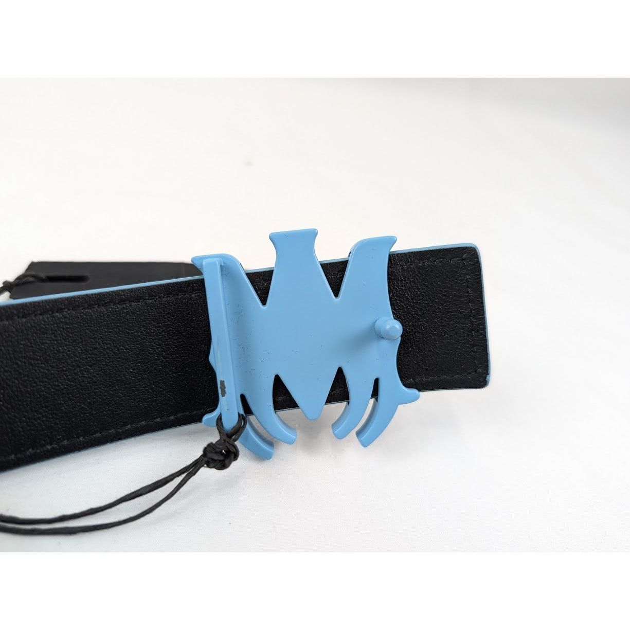 o1rshd1 Size:80 / 4CM Reversible Belt in Black/Air Blue