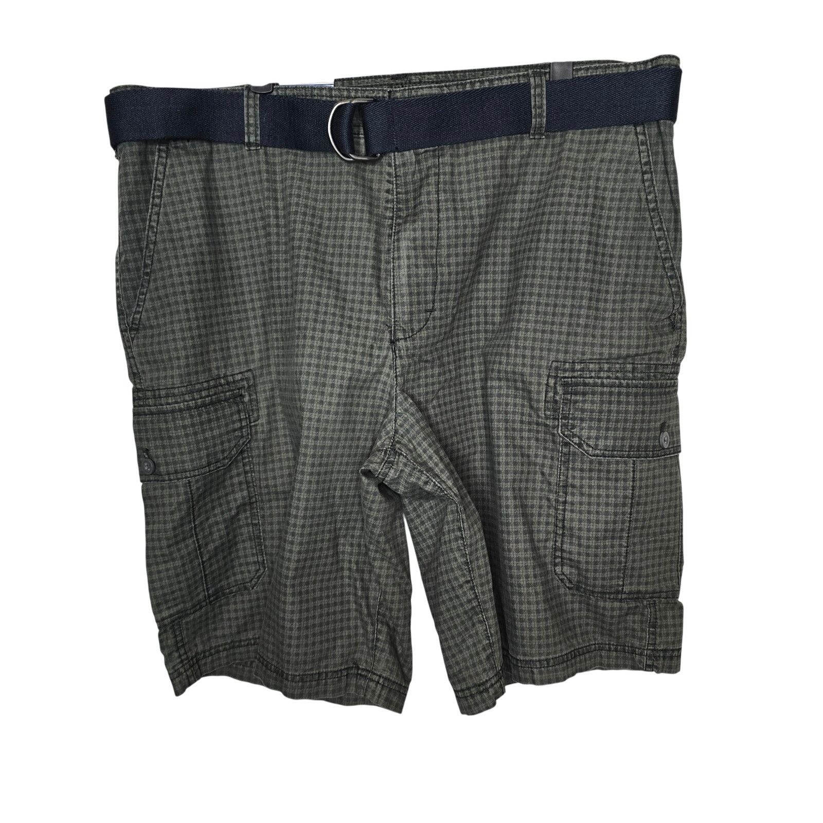 Izod Men's Izod Asphalt Belted Cargo Shorts Size 40W NWT Size US 40 / EU 56 - 1 Thumbnail