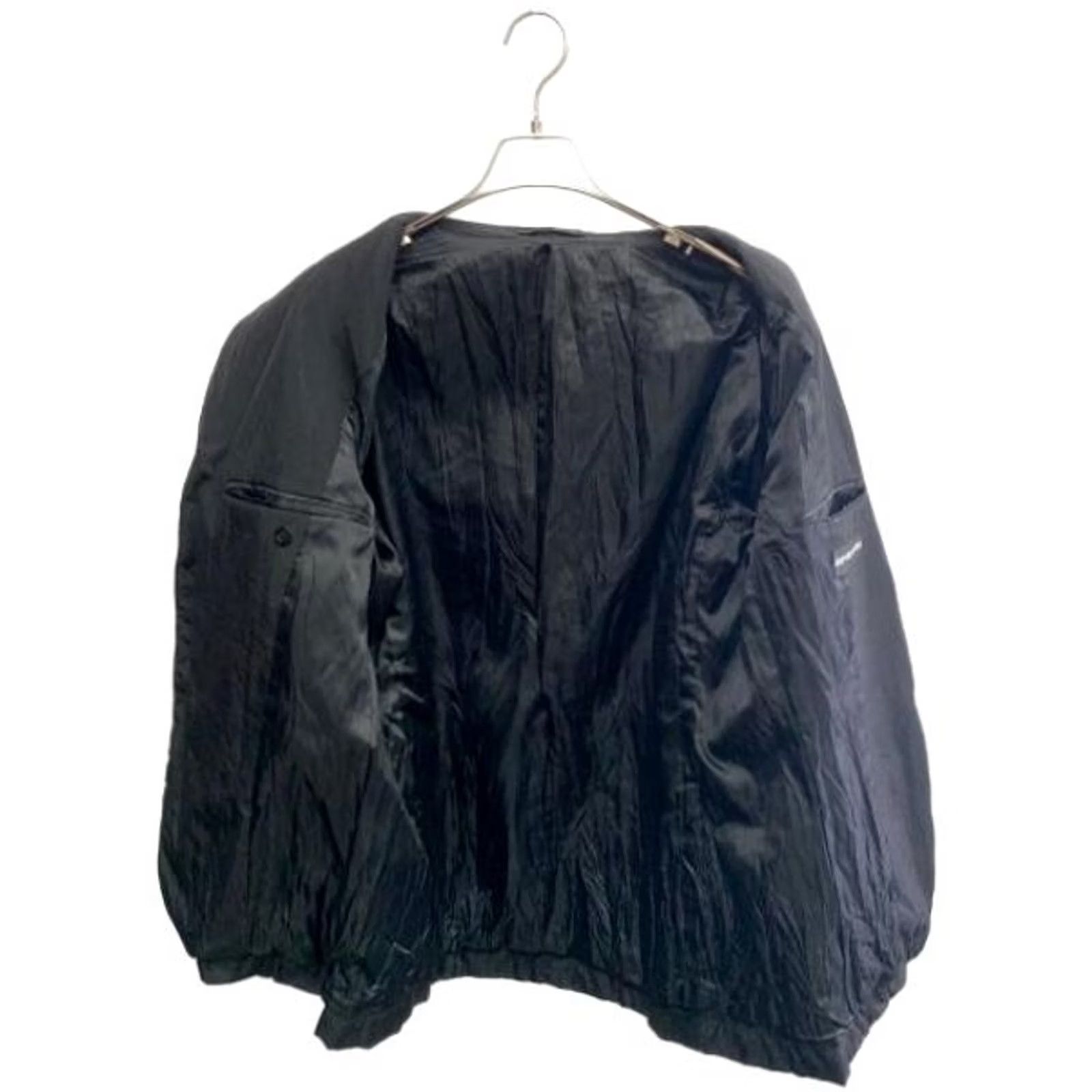Issey Miyake ISSEY MIYAKE Tailored Jacket LONG SLEEVE MEN BLACK SIZE L USED Size US L / EU 52-54 / 3 - 4 Thumbnail
