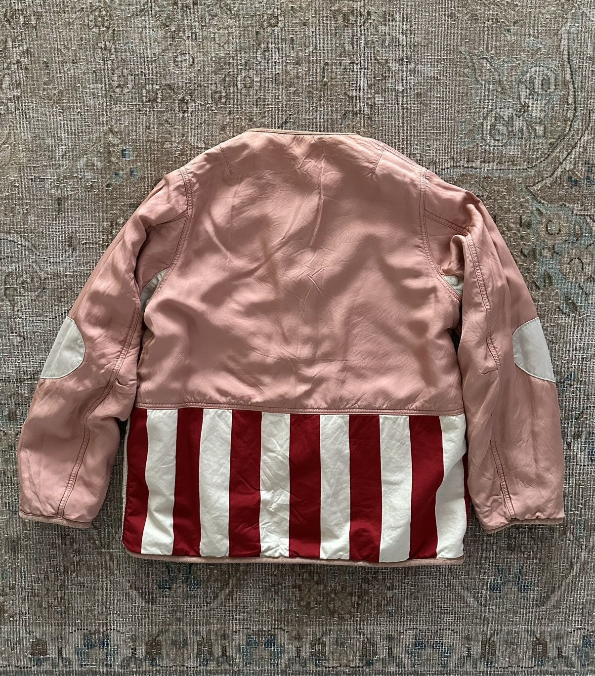 Visvim VISVIM IRIS LINER JKT 19SS PINK STRIPE Size US XL / EU 56 / 4 - 2 Thumbnail