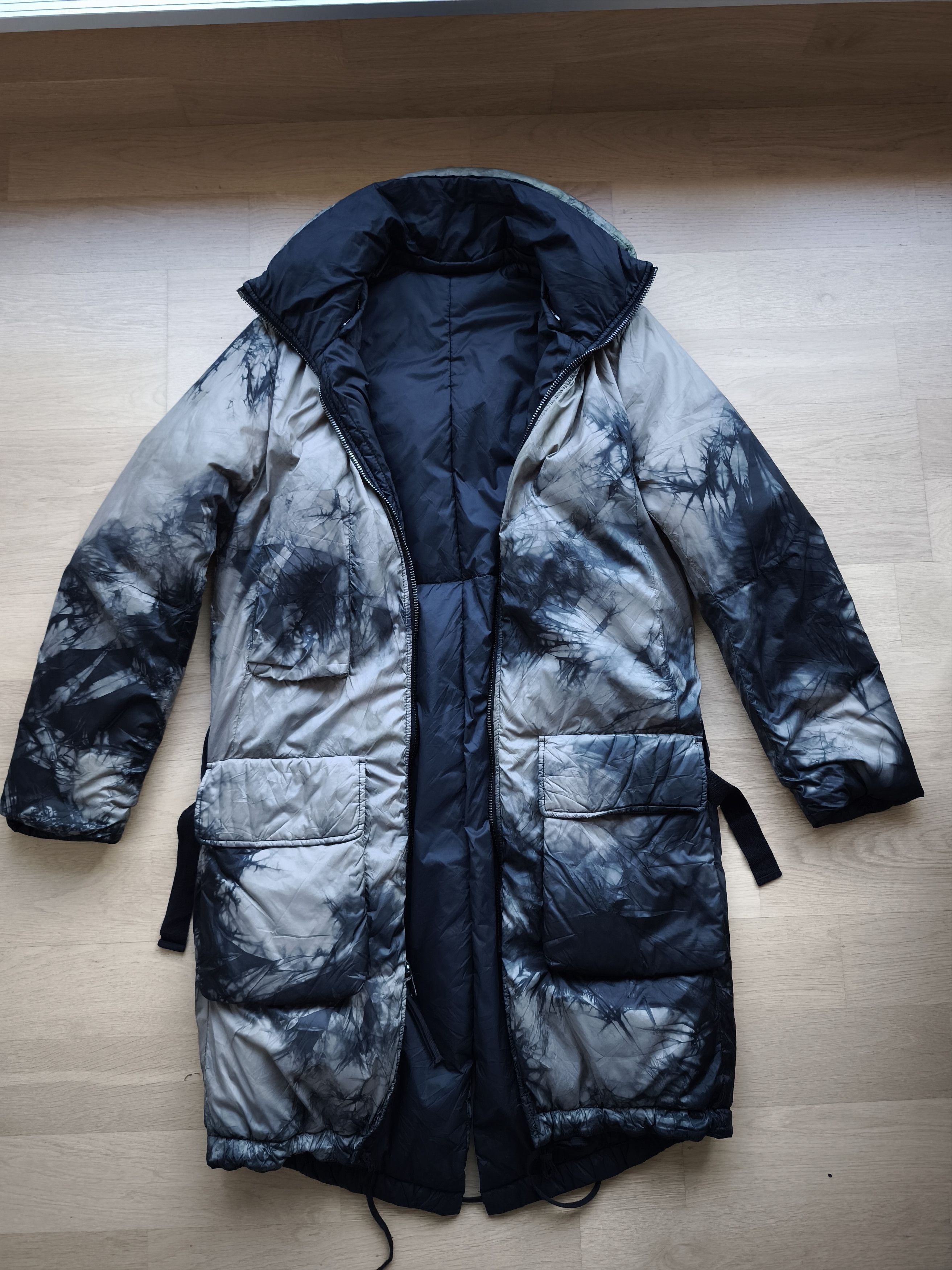 Masnada Masnada Reversible Hooded Lightweight Down Coat Size US M / EU 48-50 / 2 - 1 Thumbnail