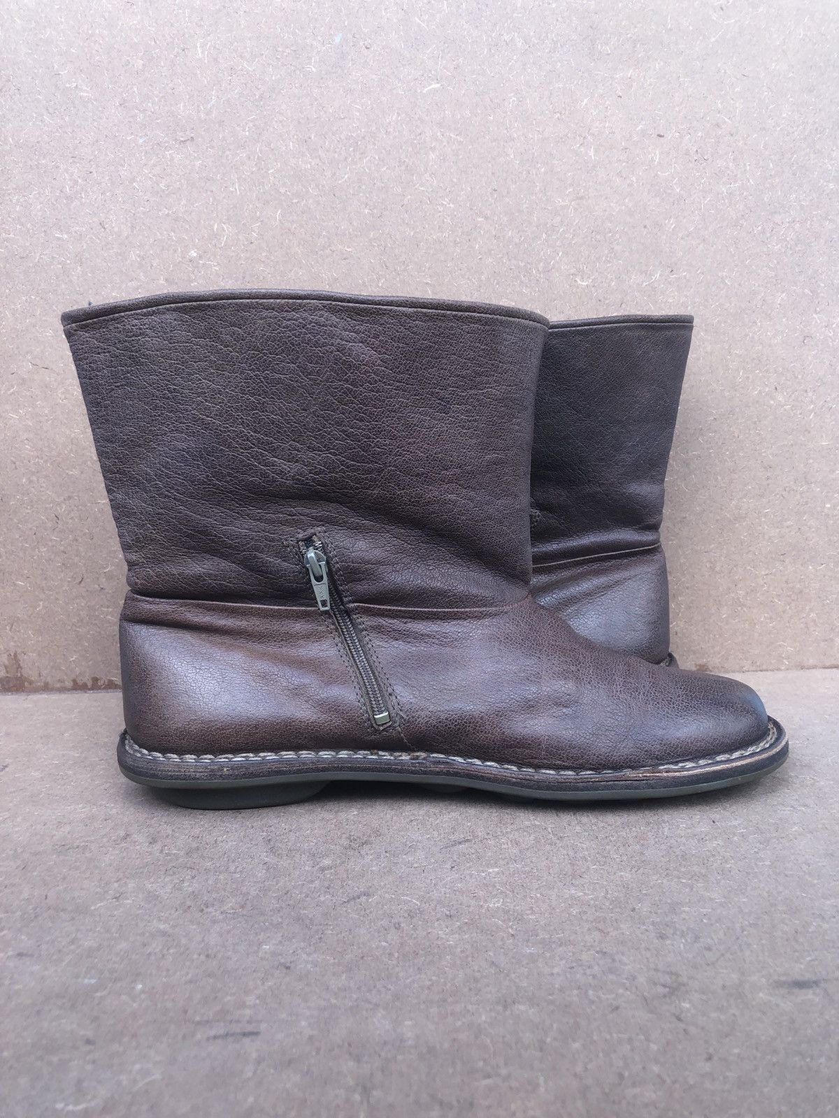 Trippen Trippen Brown Leather Women’s Boots Size 40 Size US 9 / IT 39 - 5 Thumbnail