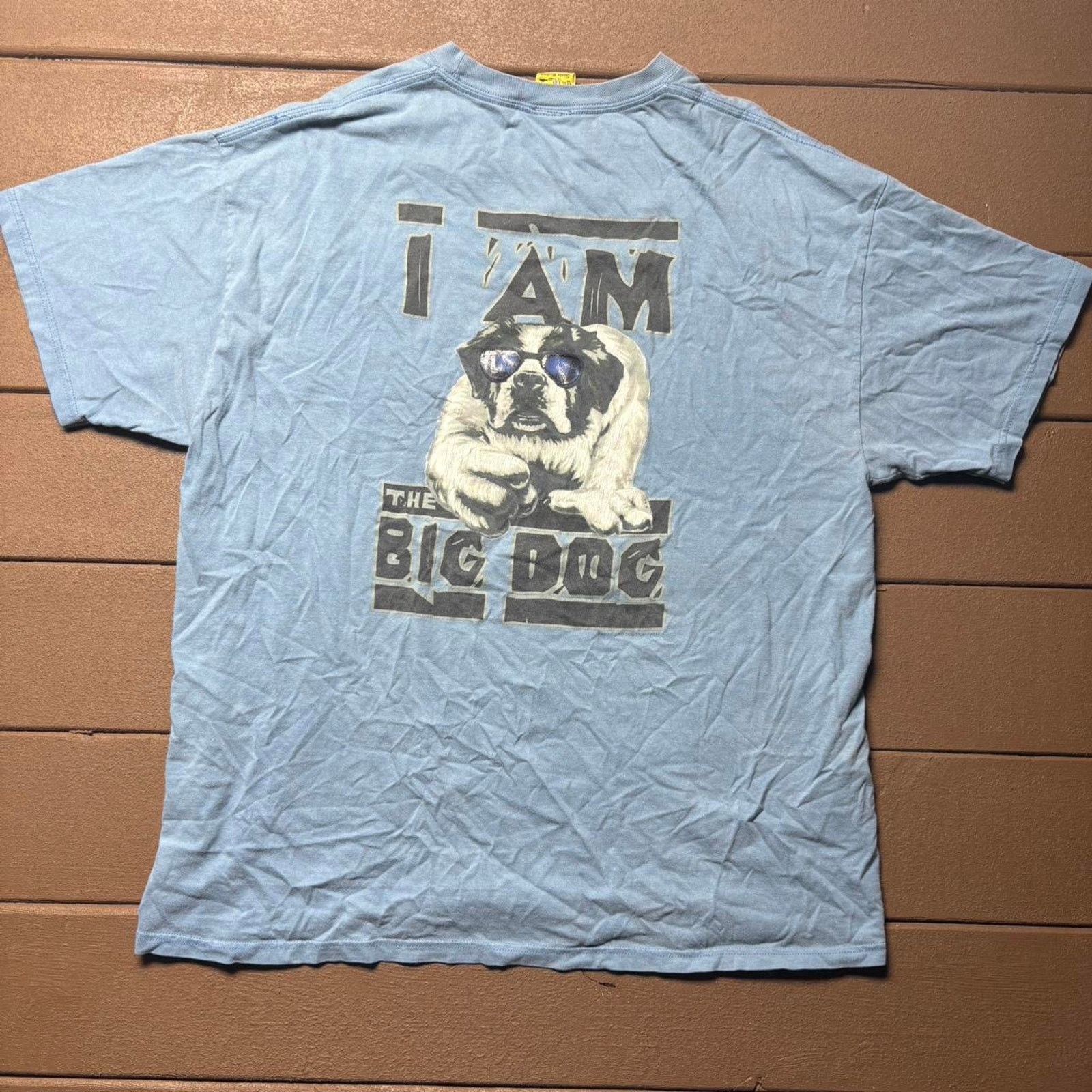 Big Dogs Vintage Blue Big Dogs Graphic Shirt Size US XL / EU 56 / 4 - 1 Thumbnail