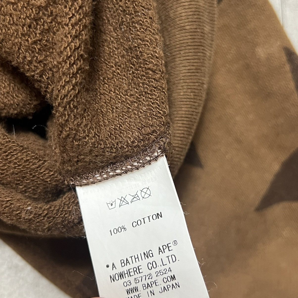 Bape Sta Pattern Full Zip Hoodie Size US M / EU 48-50 / 2 - 4 Thumbnail