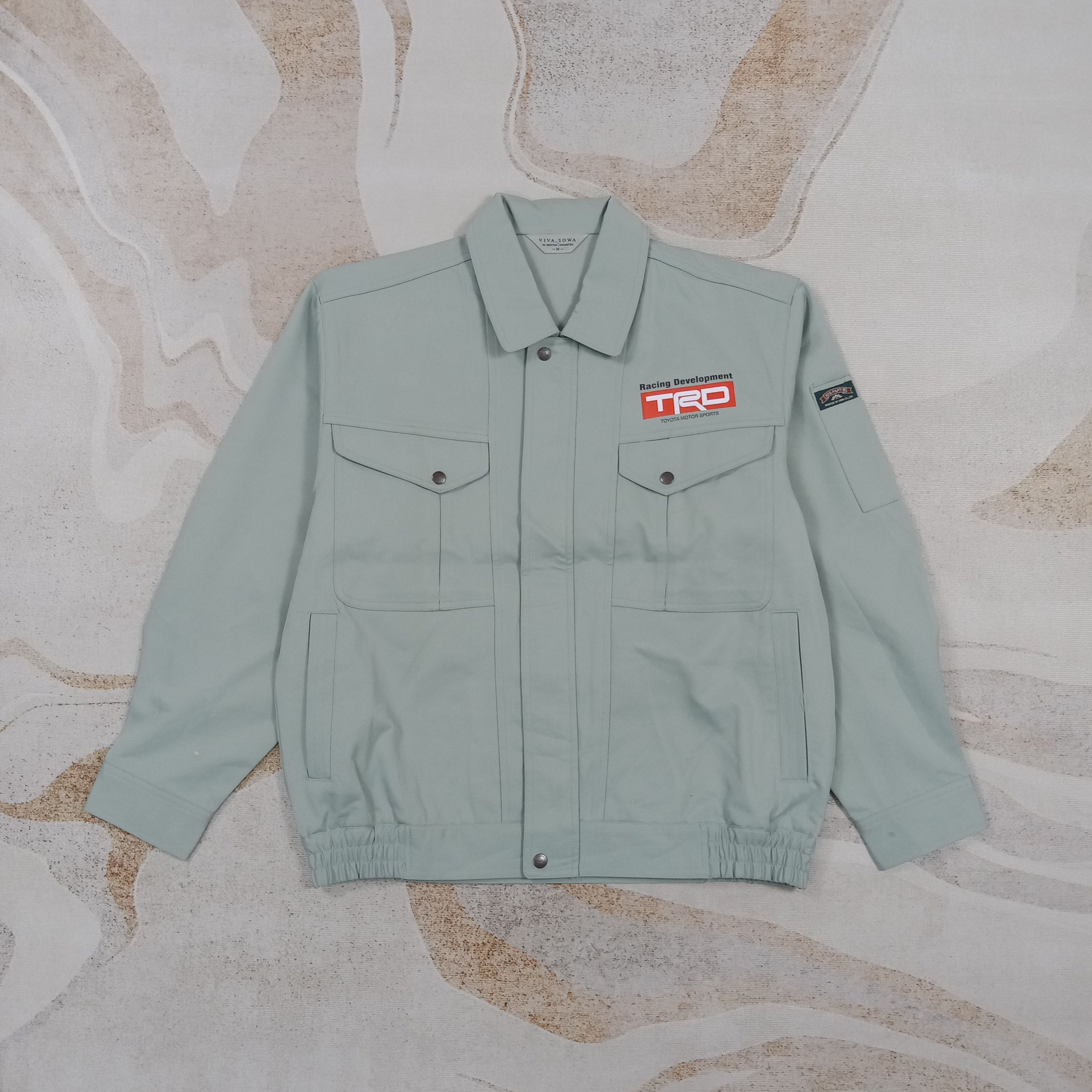 Japanese Brand TRD Toyota Racing Team Custom Logo Jacket C289N1 Size US M / EU 48-50 / 2 - 3 Thumbnail