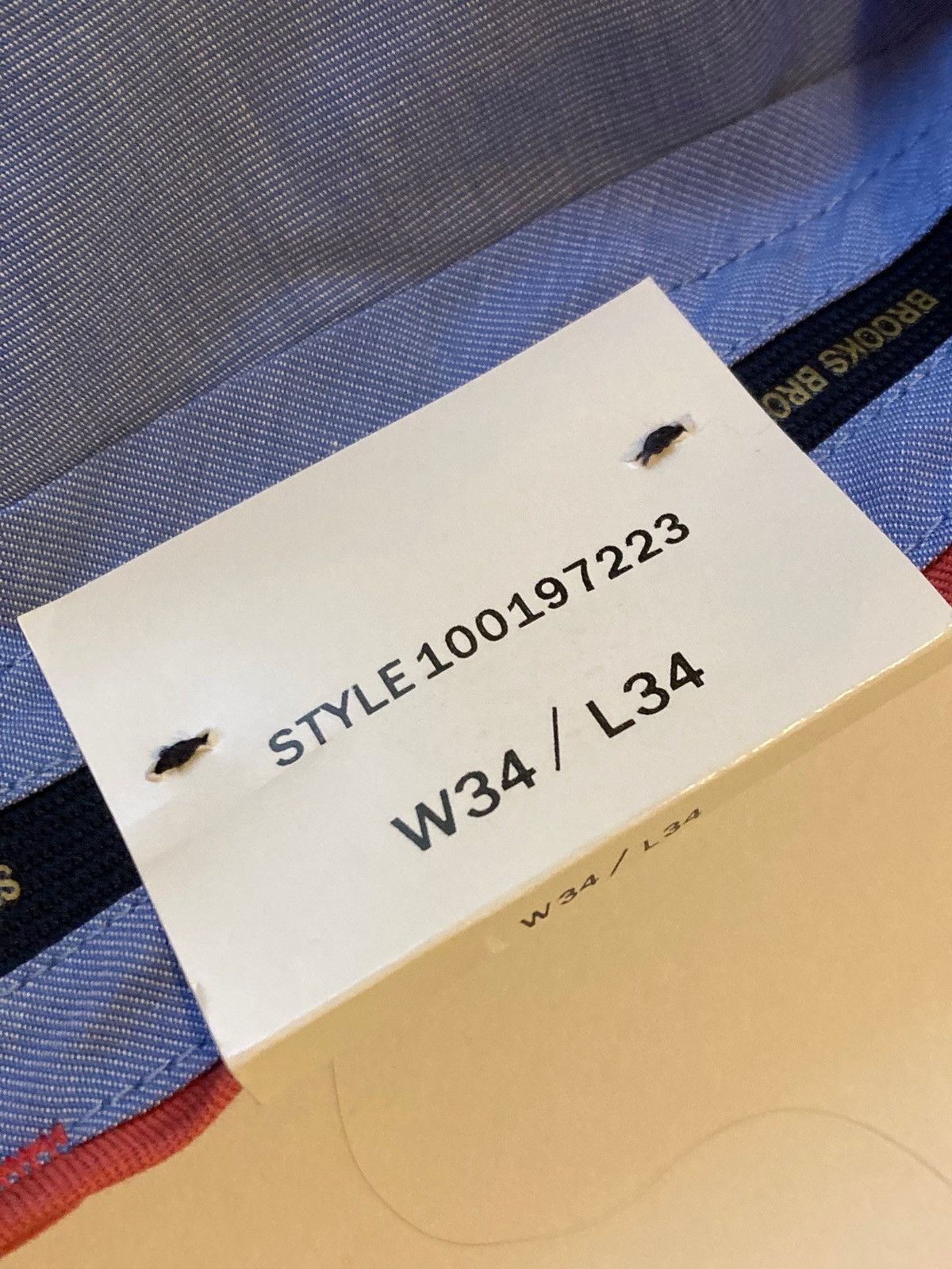 Brooks Brothers NWT Brooks Brothers Men’s Lightweight Advantage Chino Pants Size US 34 / EU 50 - 5 Thumbnail