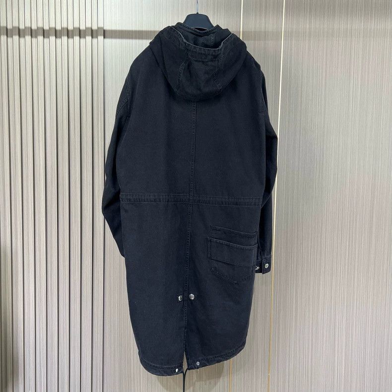 Givenchy Givenchy Washed denim fishtail coat 2506-Nextarrow Size US M / EU 48-50 / 2 - 2 Thumbnail