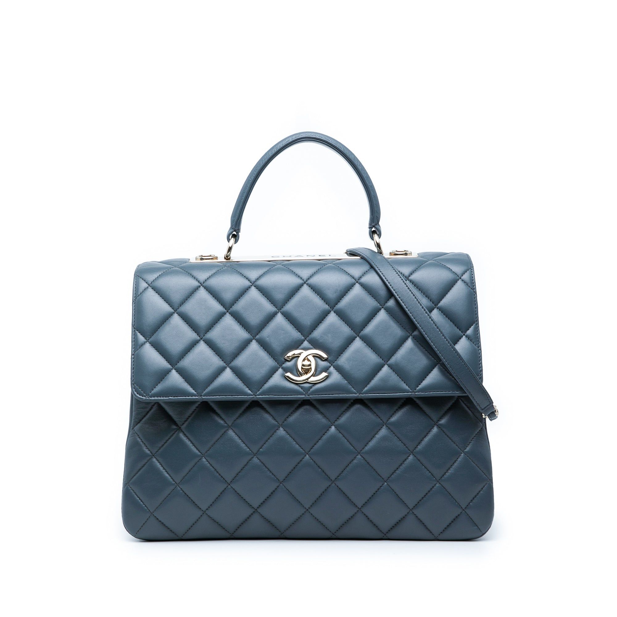 Chanel Large Lambskin Trendy CC Top Handle Flap Size ONE SIZE - 1 Thumbnail