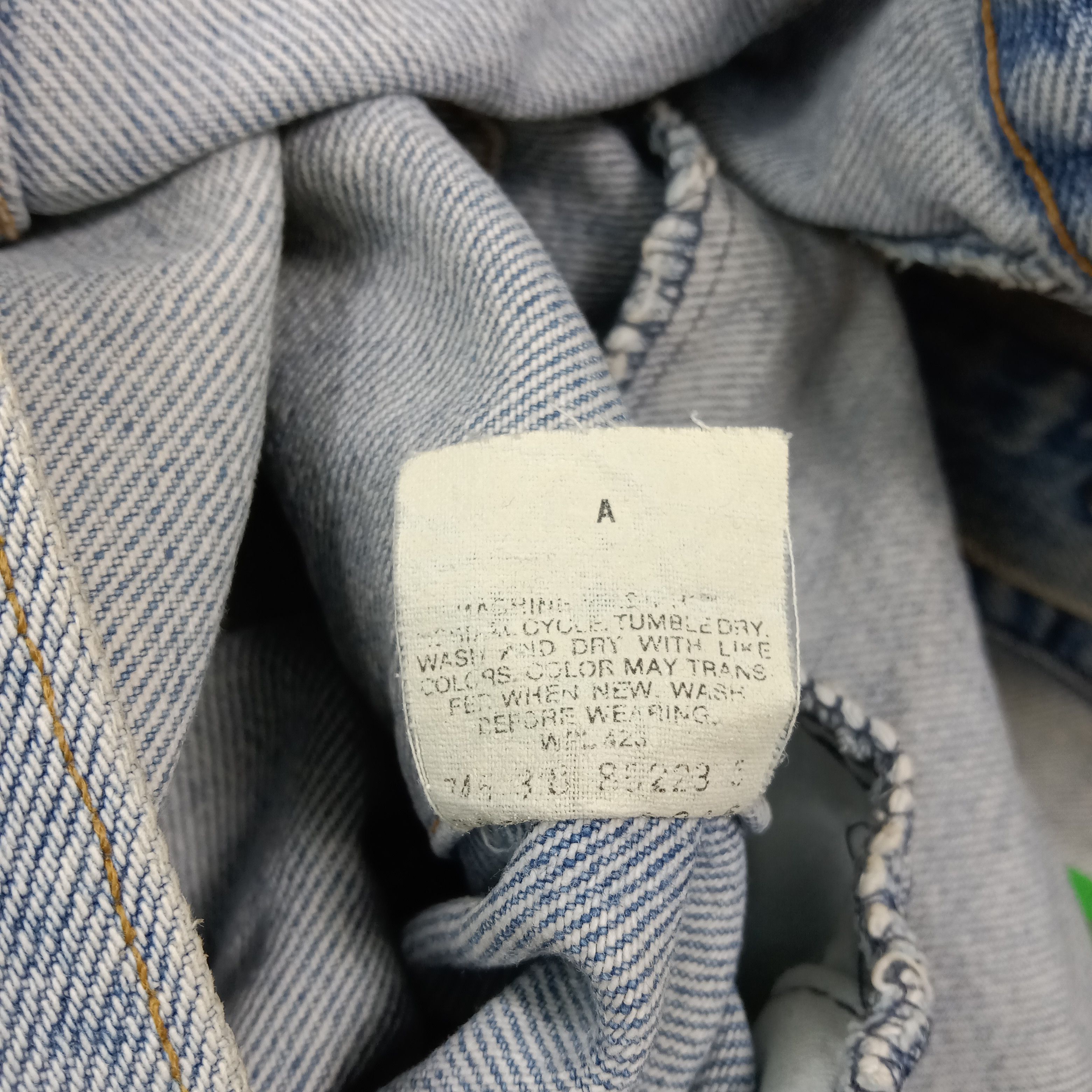 Levi's Levi's American Jamiroquai Custom Denim Jacket C277N2 Size US S / EU 44-46 / 1 - 9 Thumbnail