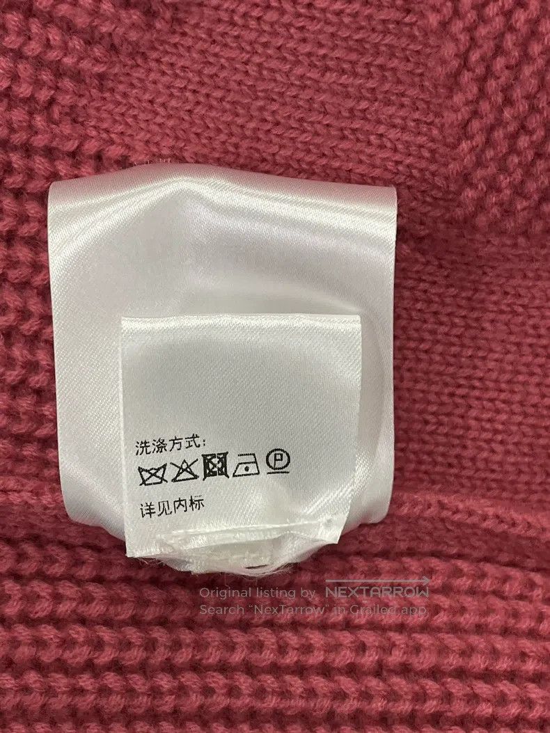 Hermes Hermes Pink Logo Collar Sweater Size XXS / US 00 / IT 34 - 6 Thumbnail