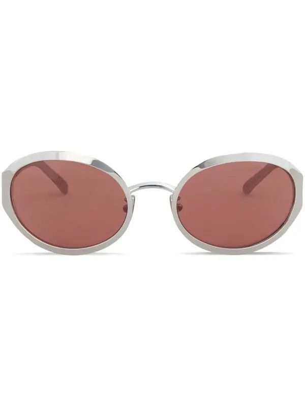 Marni o1w1db11125 Size :OS /Oval Frame Sunglasses in Silver Size ONE SIZE - 1 Thumbnail