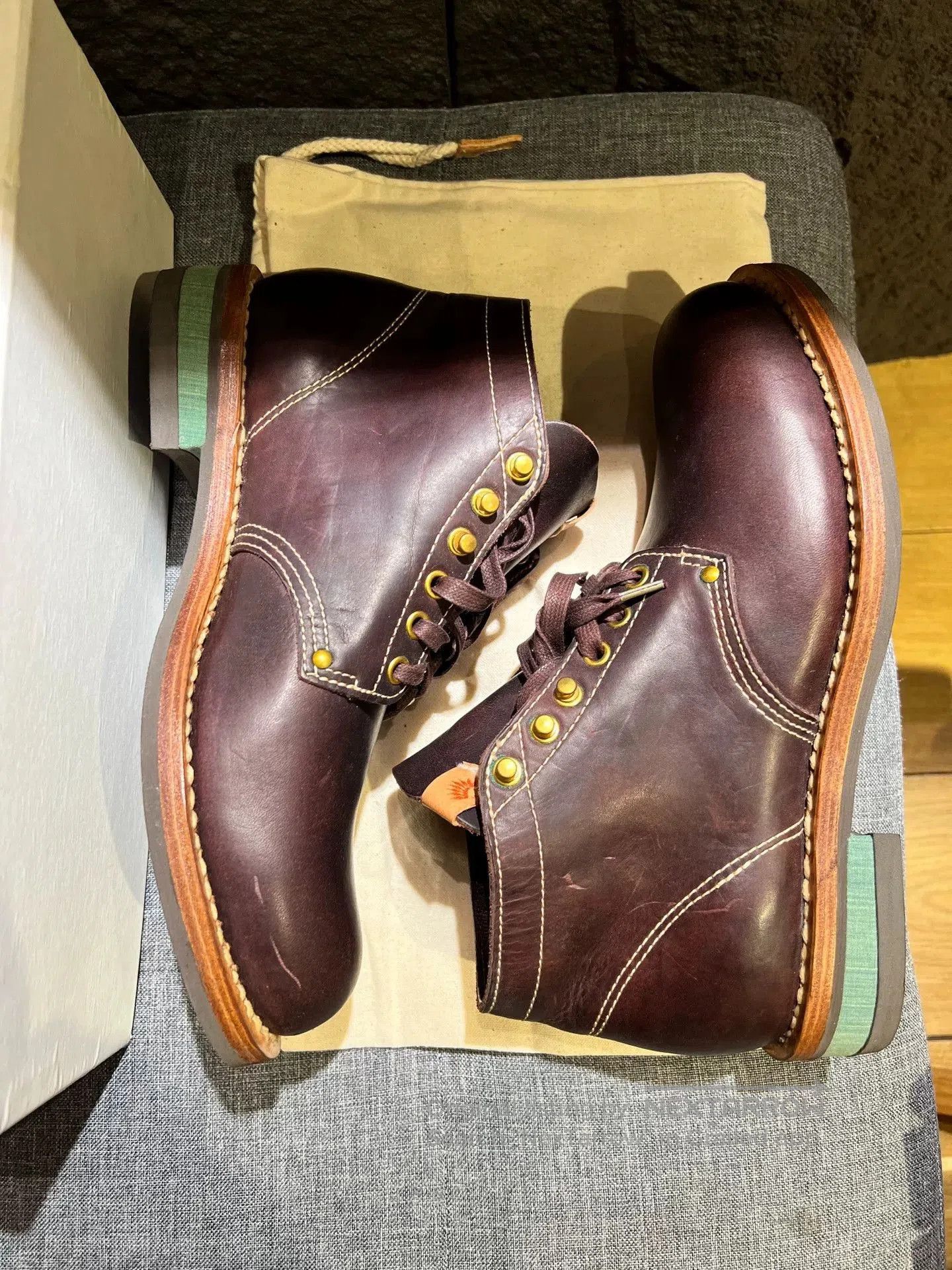 Visvim visvim brigadier boots mid-folk size 8.5. Size US 8.5 / EU 41-42 - 6 Thumbnail