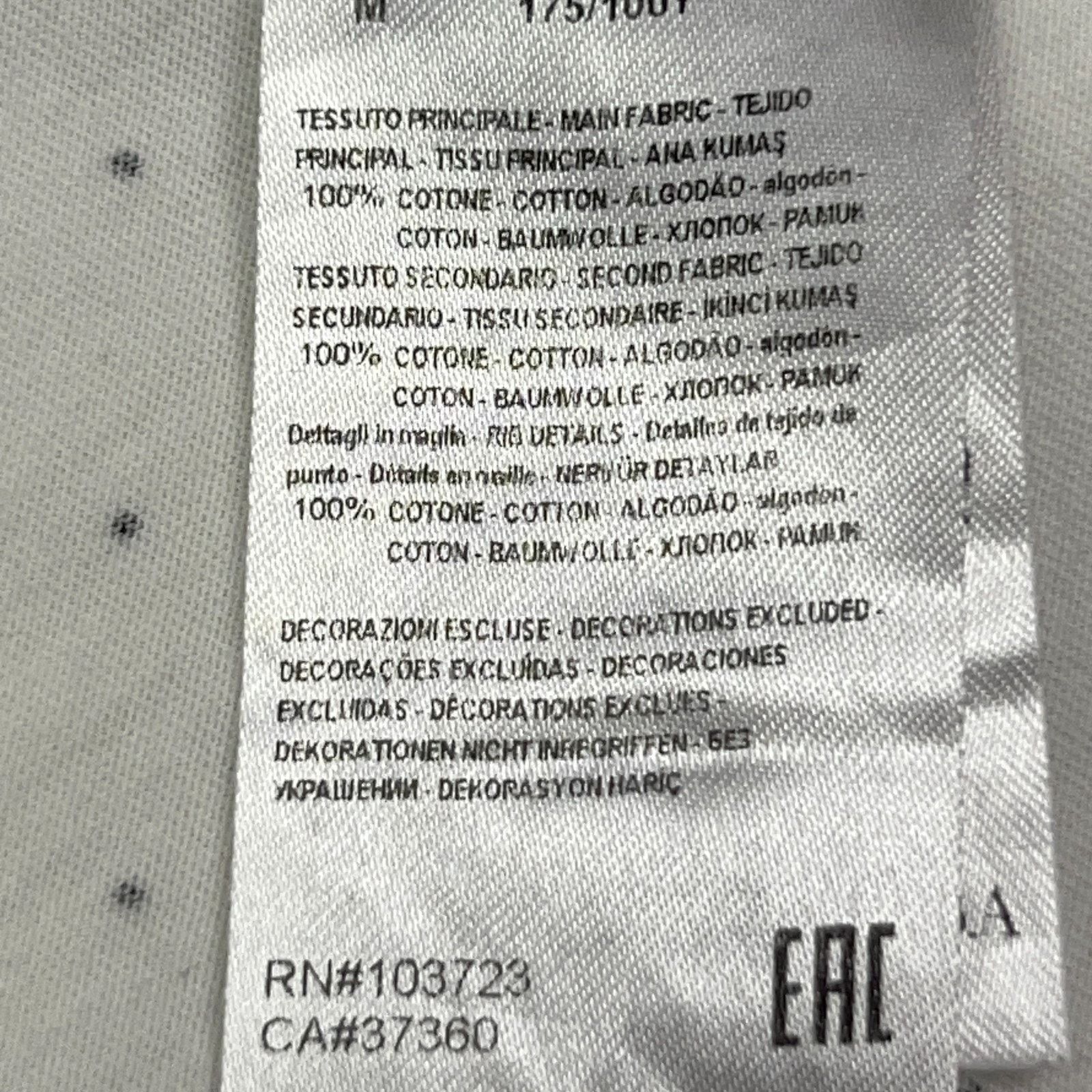 Armani Exchange Armani Exchange Polo Shirt AX Spotted Polka Dot White M Size US M / EU 48-50 / 2 - 11 Thumbnail