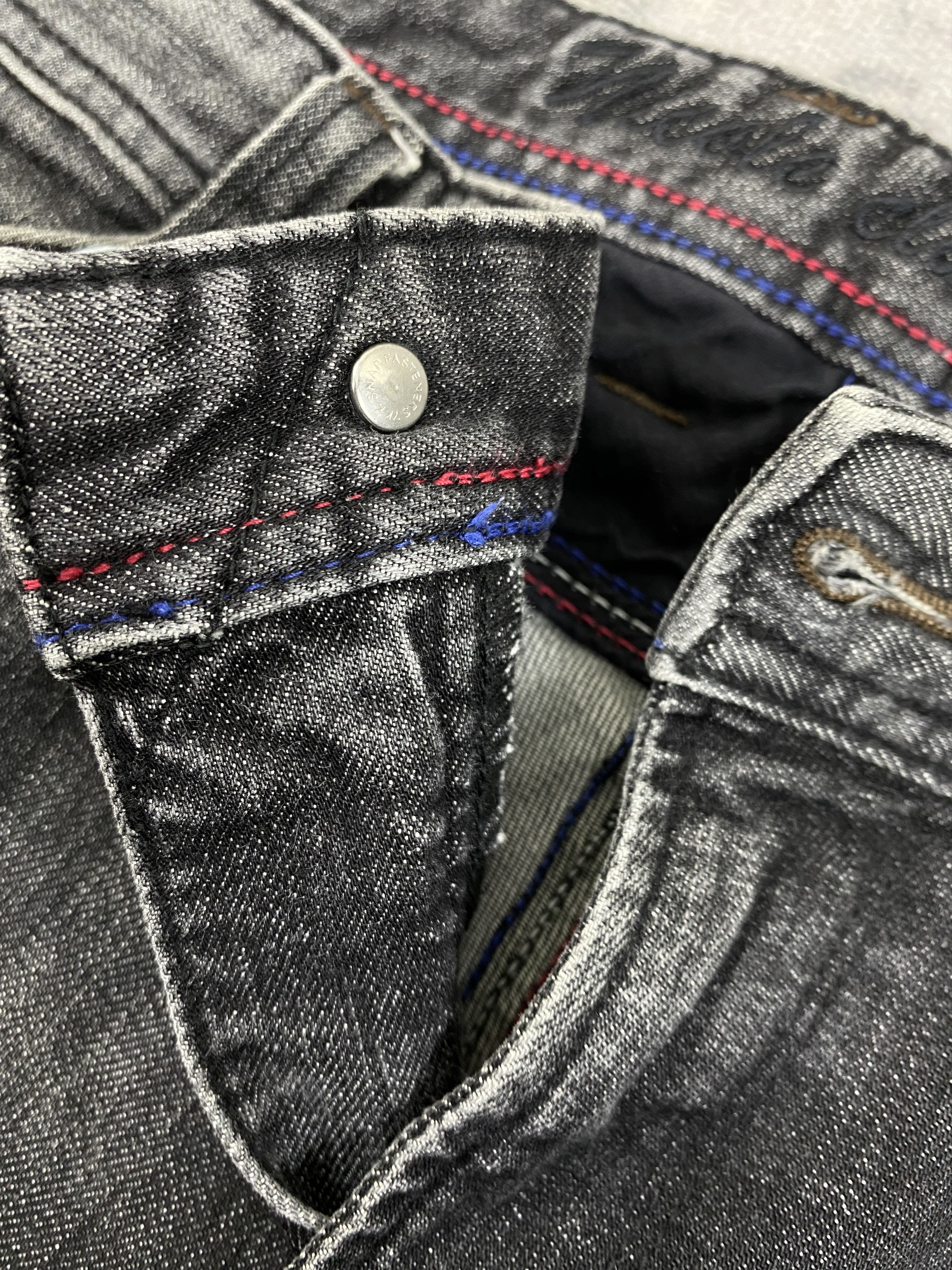 Japanese Brand Distressed Vintage Nicole Club Jeans 34x28.5 Denim - JN3612 Size US 34 / EU 50 - 7 Thumbnail