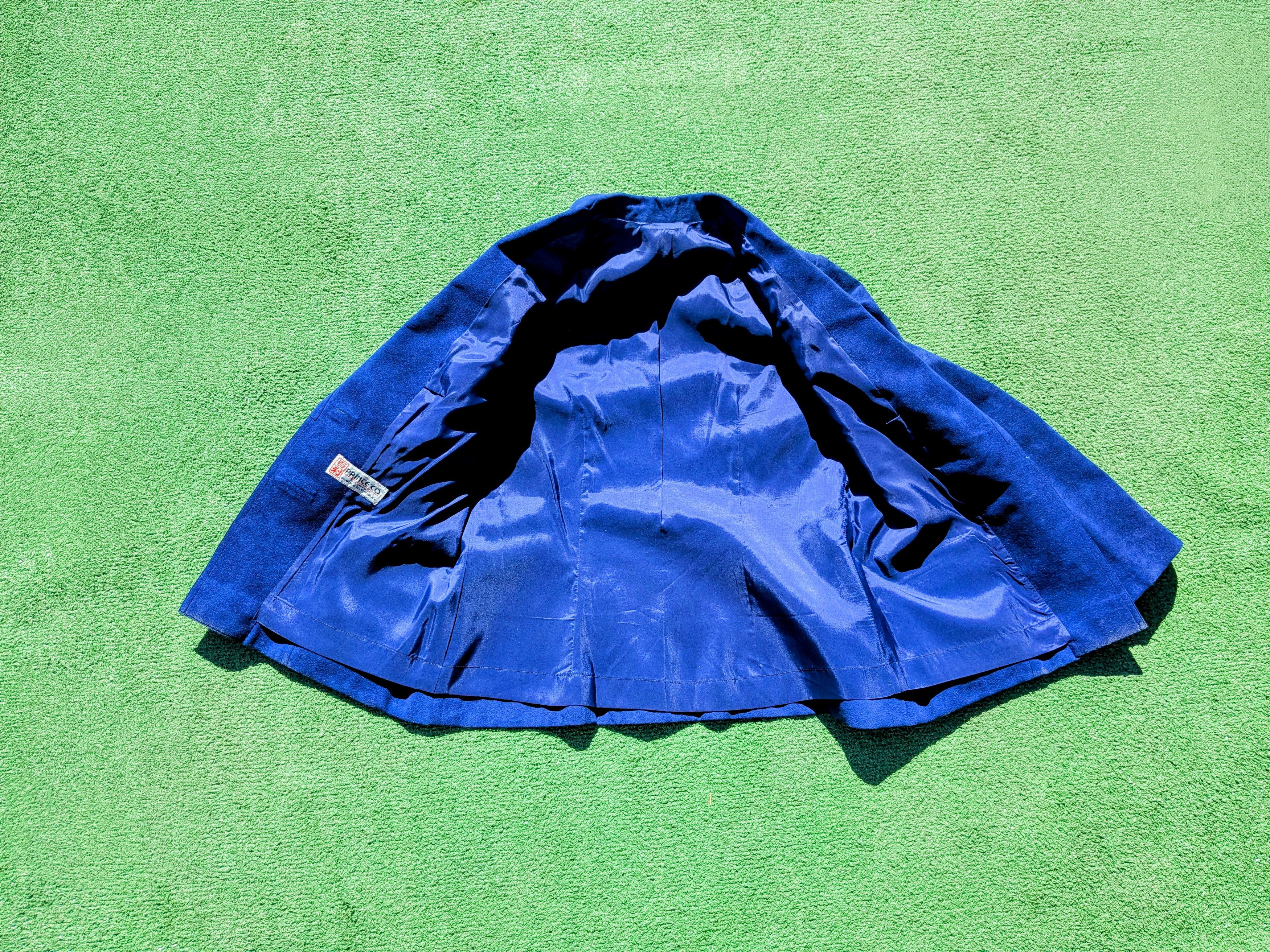 Vintage 1960s Vintage Suede Petite Curled Lapels Blazer Coat Size S / US 4 / IT 40 - 6 Thumbnail
