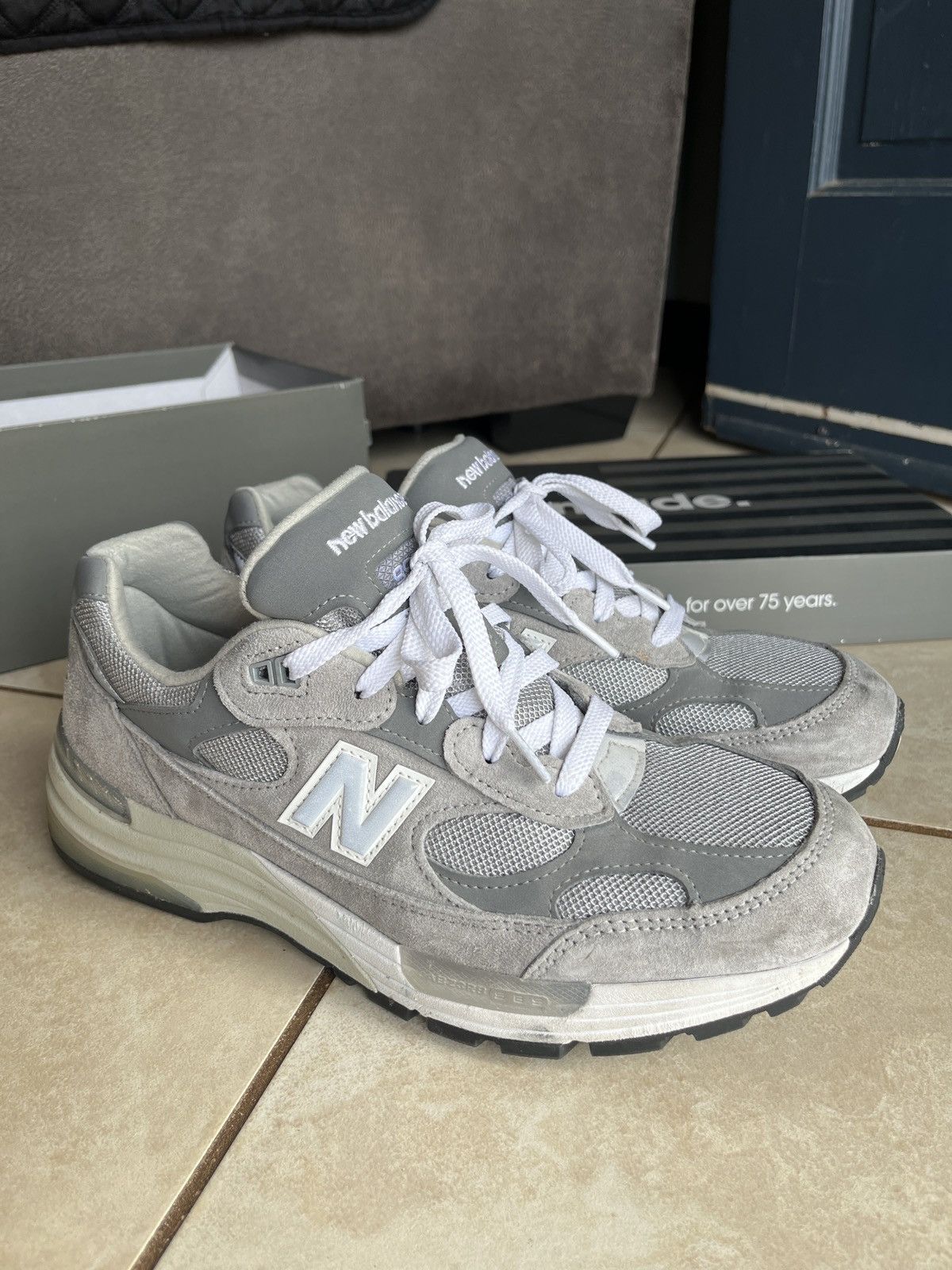 New balance 992 grey hotsell