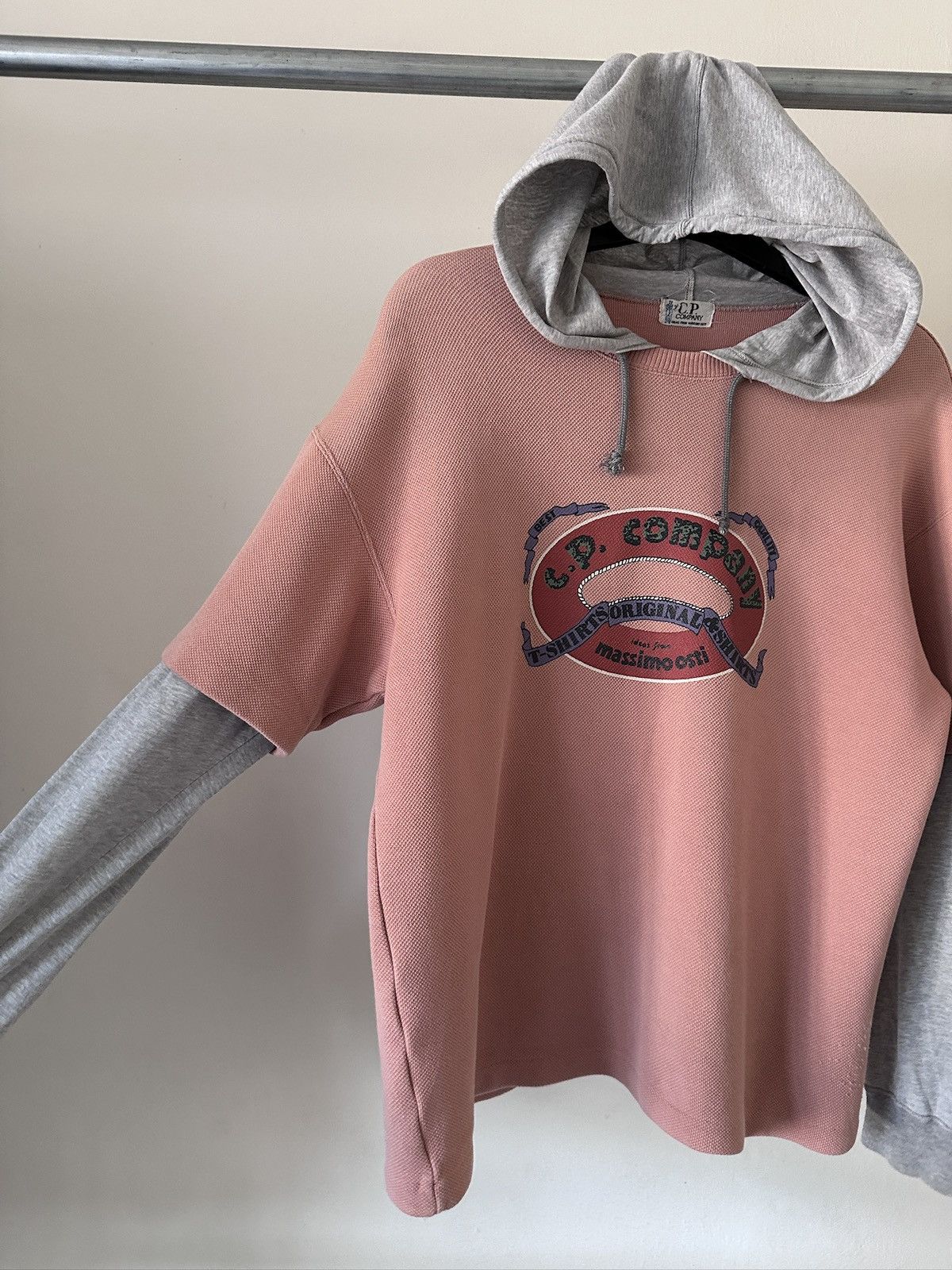 C.P. Company 1990s CP Company Idea From Massimo Osti Hood Tshirt Size US S / EU 44-46 / 1 - 2 Thumbnail