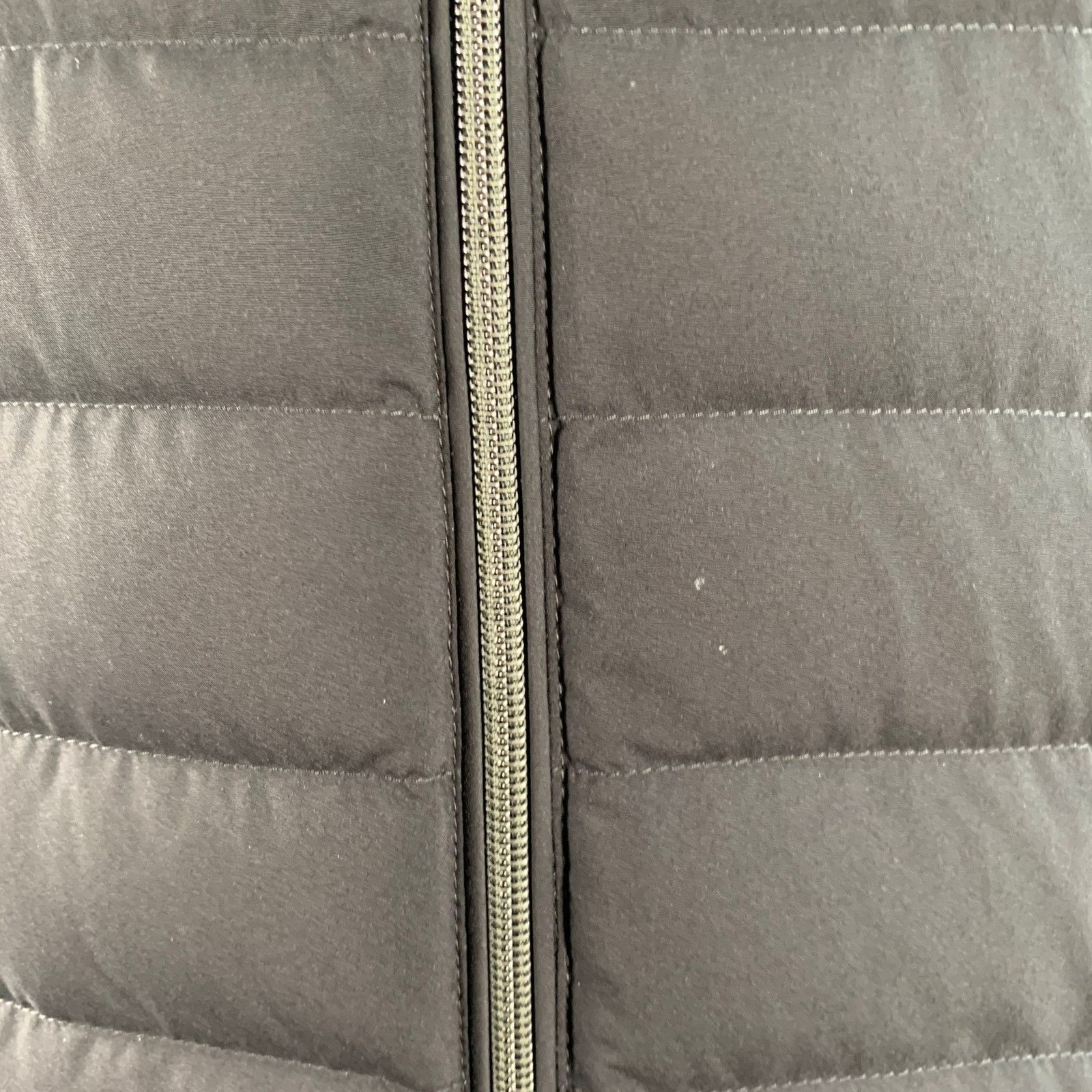 Ralph Lauren RALPH LAUREN Black Quilted Polyester Zip Pockets Vest Size US XL / EU 56 / 4 - 4 Thumbnail